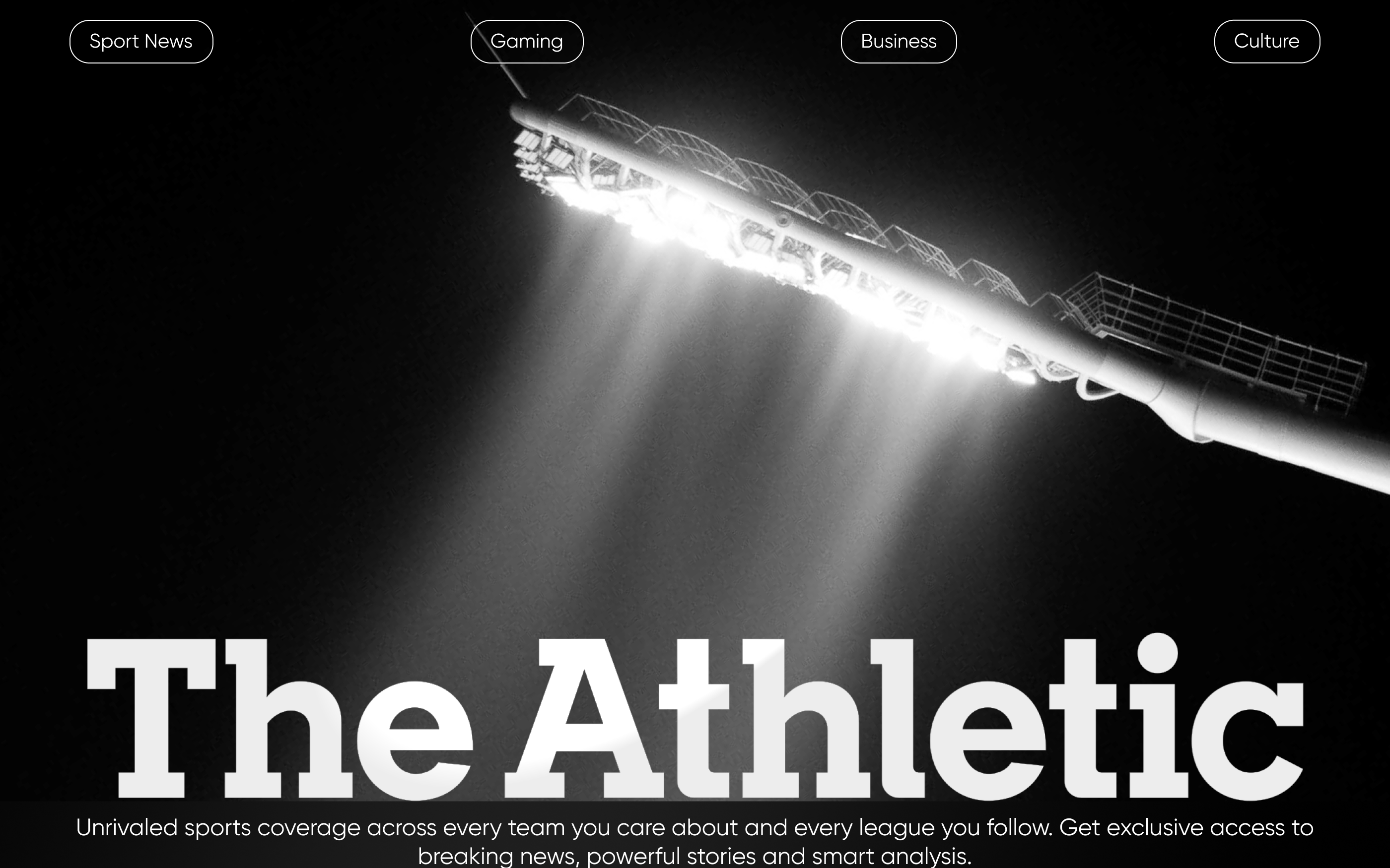The Athletic | News Website — Изображение №1 — Интерфейсы на Dprofile