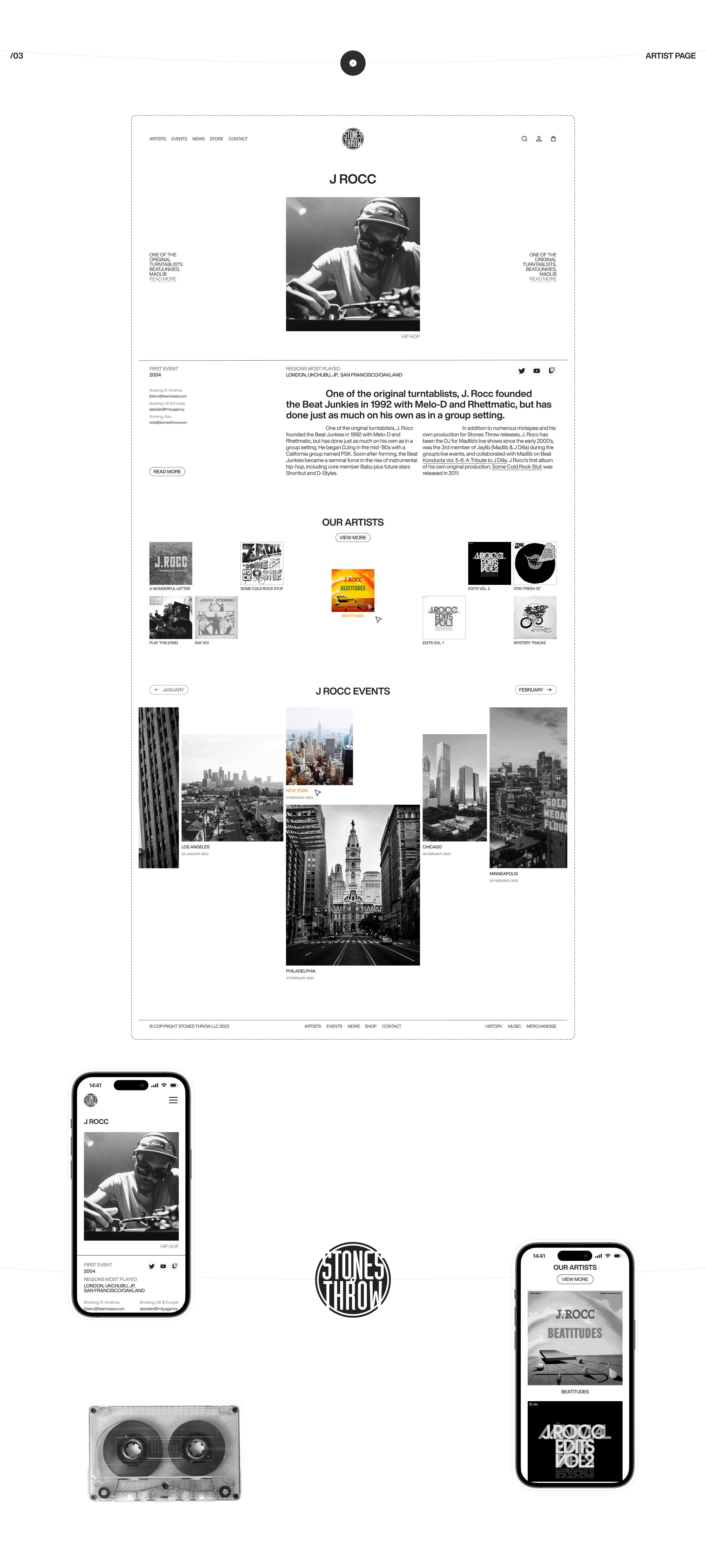 Stones Throw Records | Independent record label — Изображение №7 — Интерфейсы на Dprofile