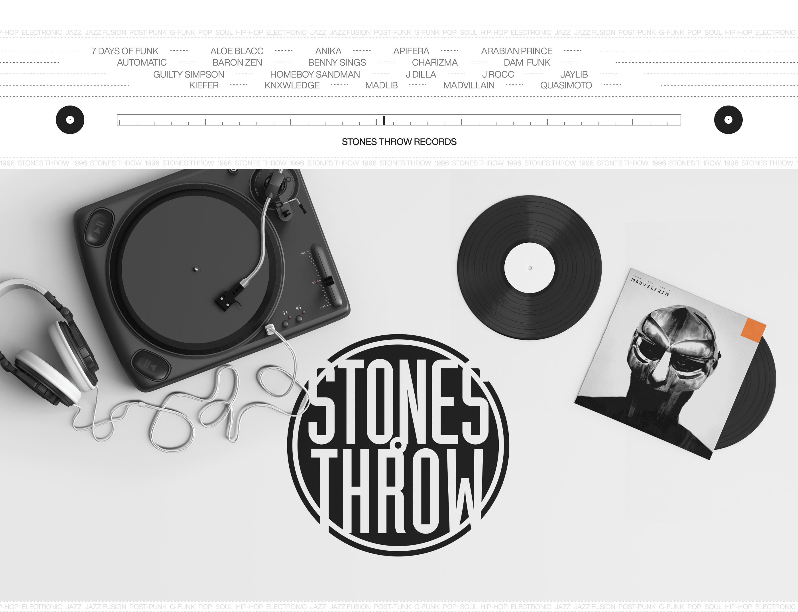 Stones Throw Records | Independent record label — Изображение №10 — Интерфейсы на Dprofile