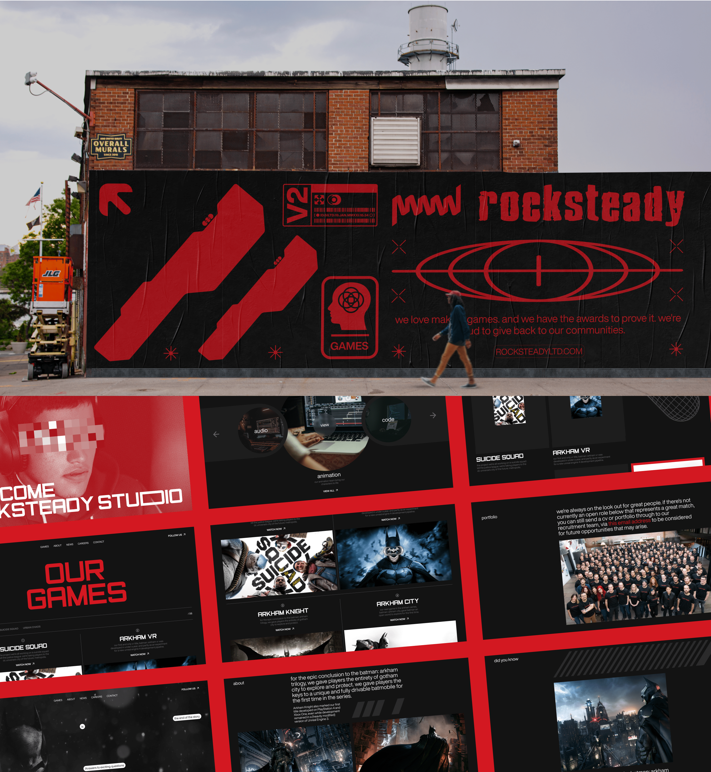 Rocksteady Studios | Game Developer — Изображение №4 — Интерфейсы на Dprofile