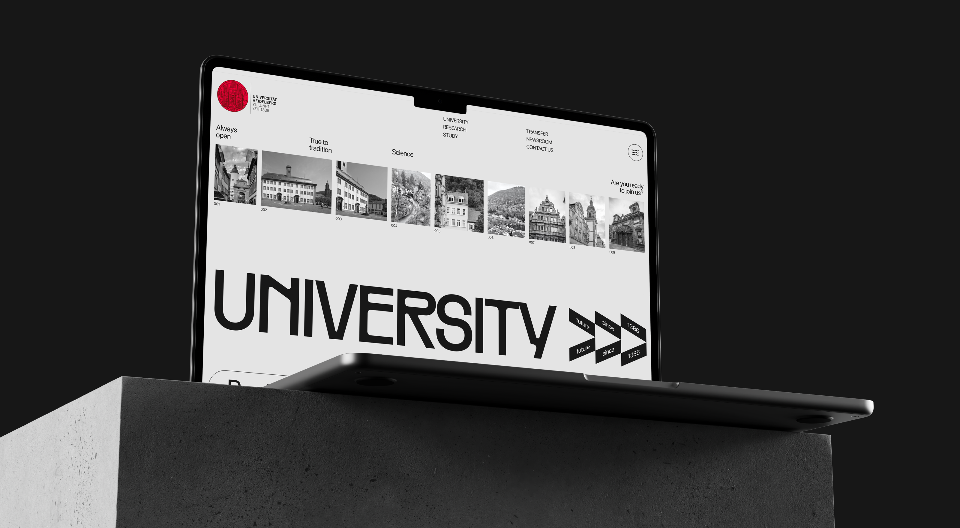 Heidelberg University | Redesign concept — Изображение №11 — Интерфейсы на Dprofile