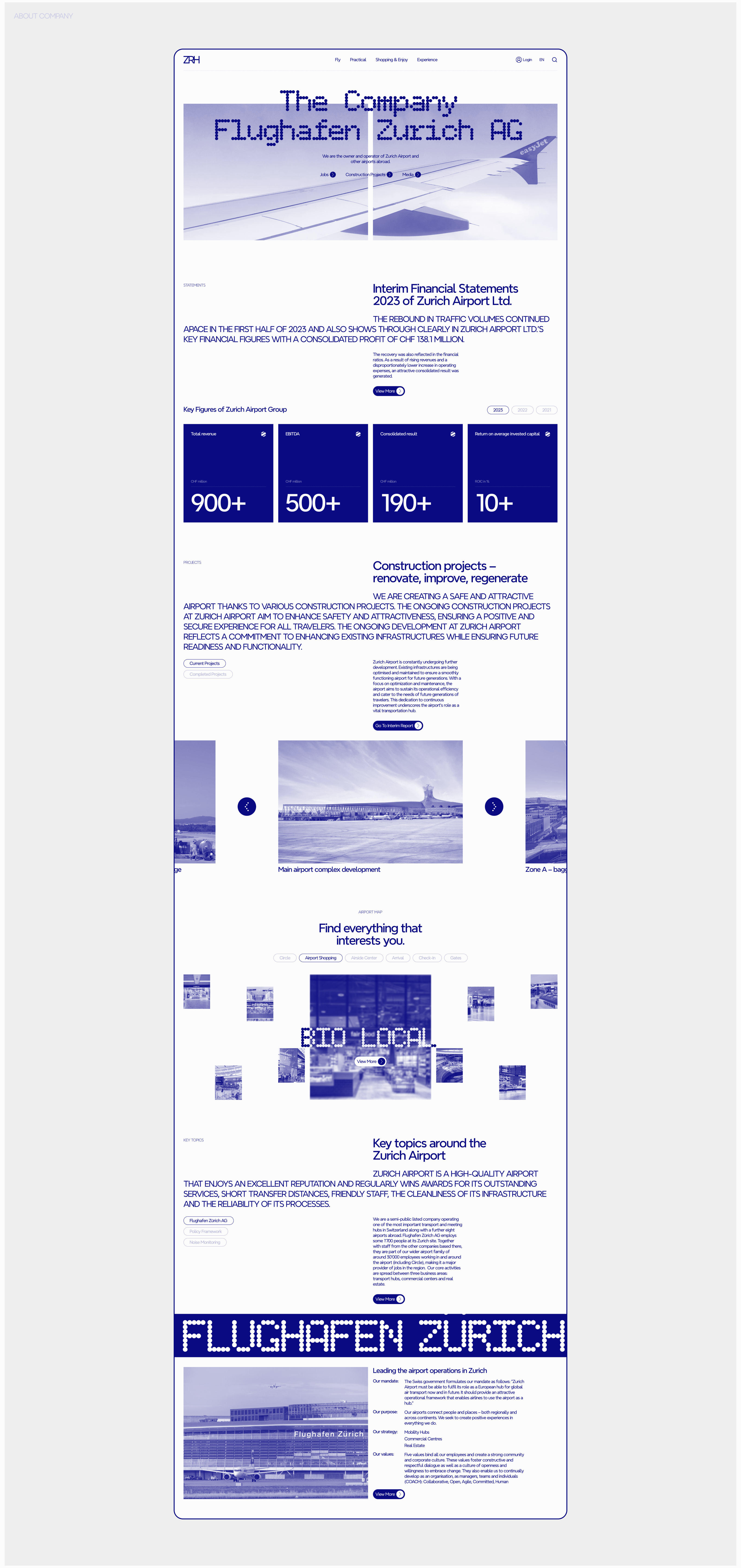 Zurich Airport | Redesign concept — Изображение №15 — Интерфейсы, Брендинг на Dprofile