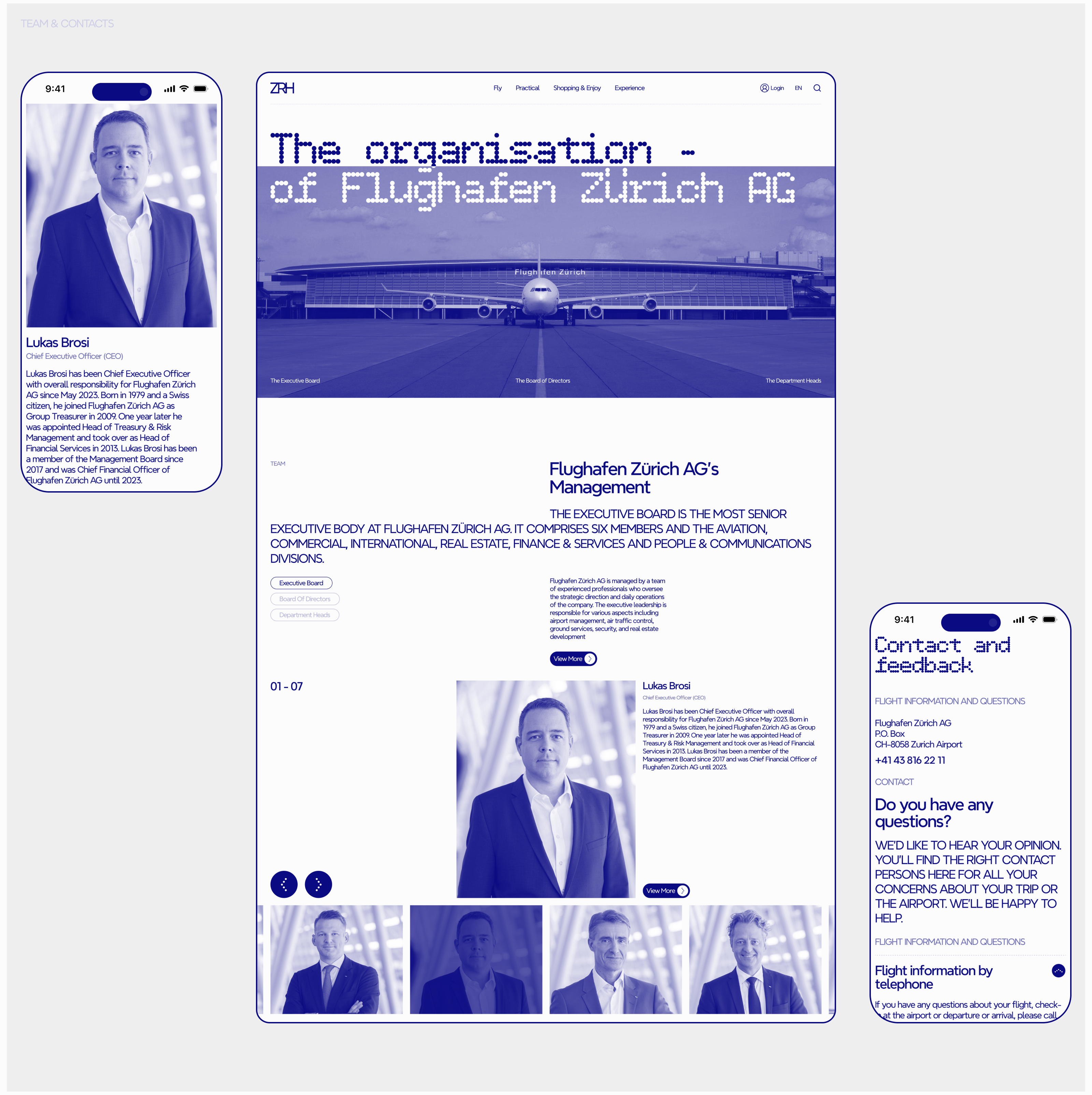 Zurich Airport | Redesign concept — Изображение №18 — Интерфейсы, Брендинг на Dprofile