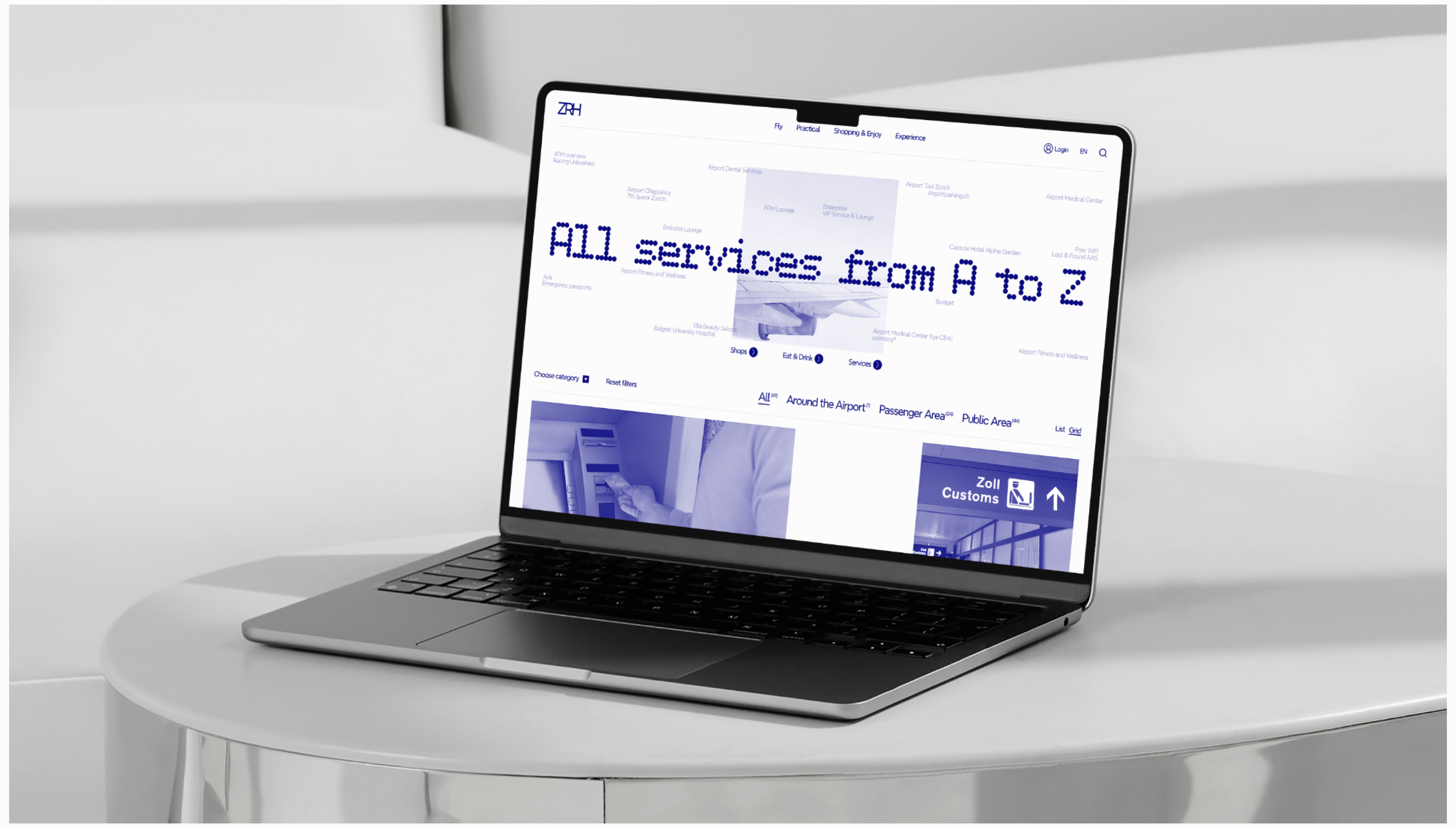 Zurich Airport | Redesign concept — Изображение №14 — Интерфейсы, Брендинг на Dprofile