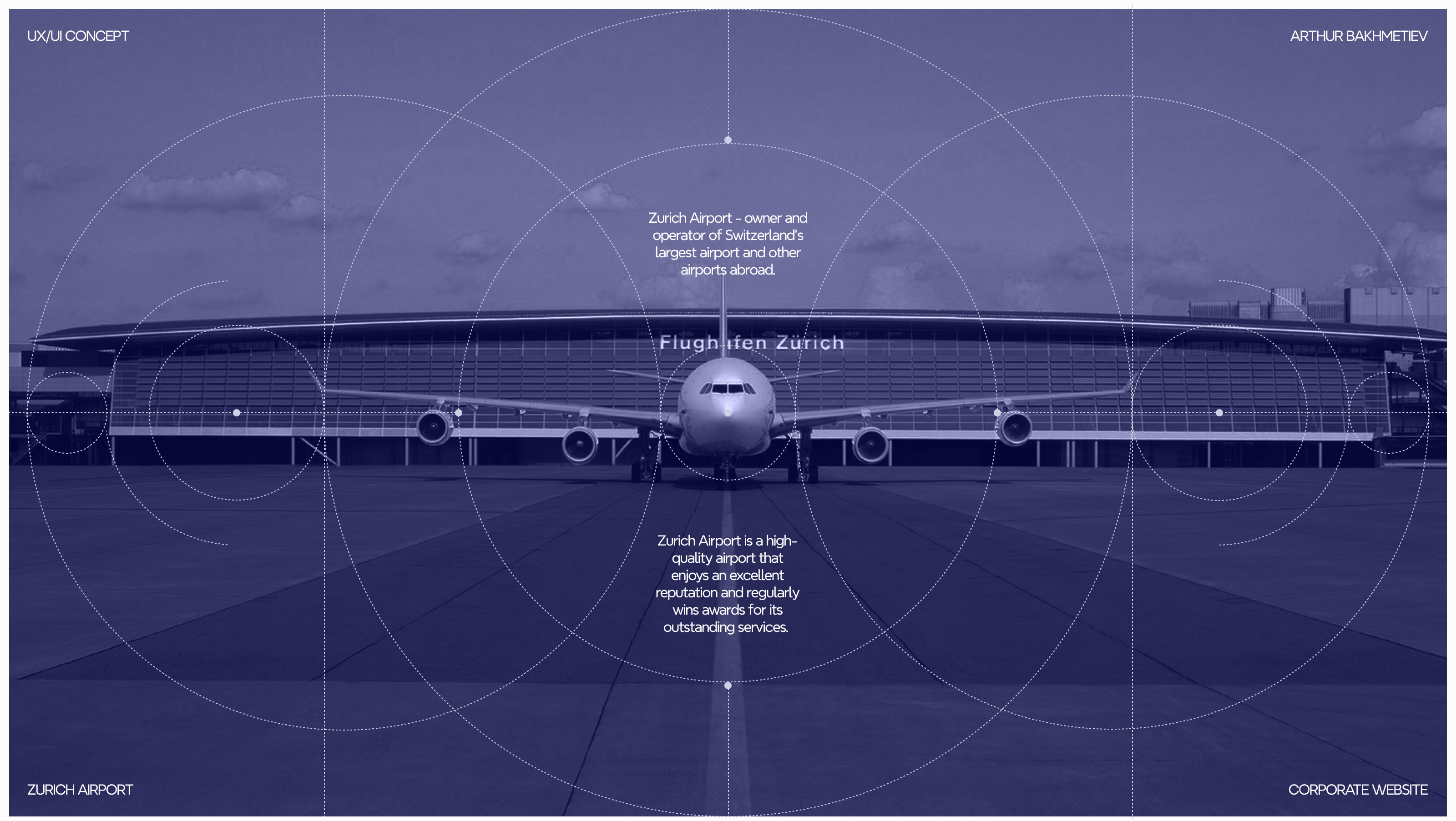 Zurich Airport | Redesign concept — Изображение №1 — Интерфейсы, Брендинг на Dprofile