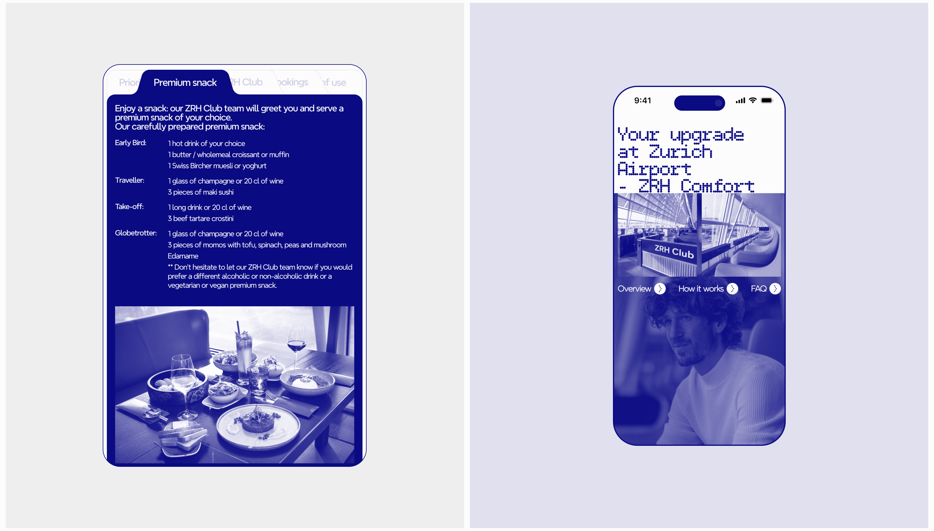 Zurich Airport | Redesign concept — Изображение №13 — Интерфейсы, Брендинг на Dprofile