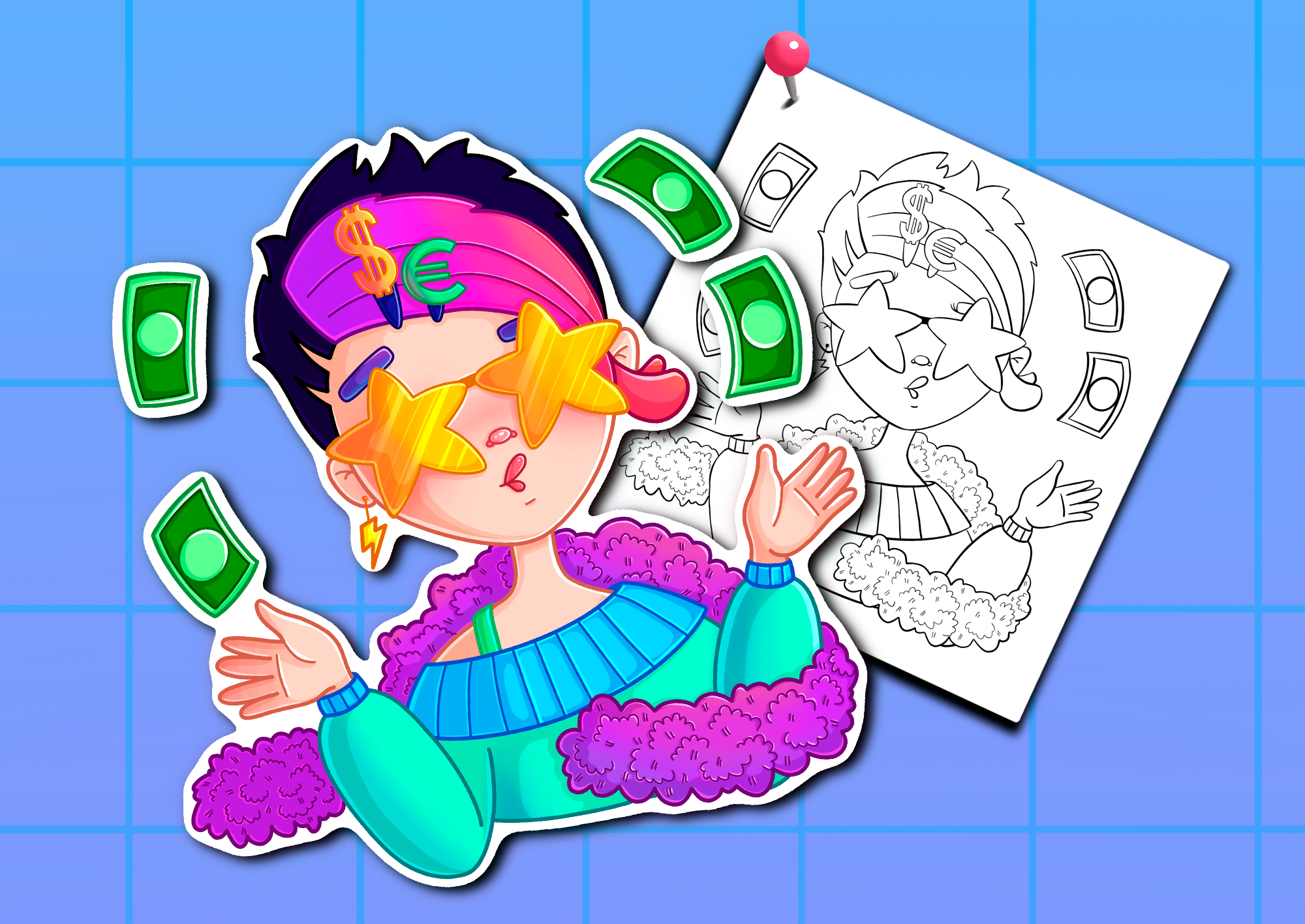 Стикеры для Telegram — Изображение №9 — Иллюстрация на Dprofile