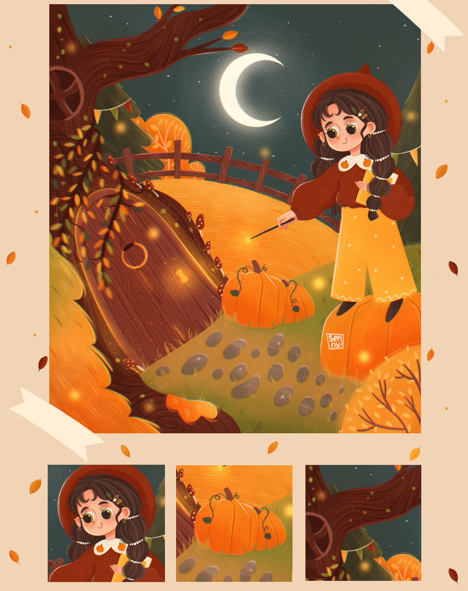 CHILDREN'S BOOK ILLUSTRATION | MAGIC FOREST — Изображение №11 — Иллюстрация на Dprofile
