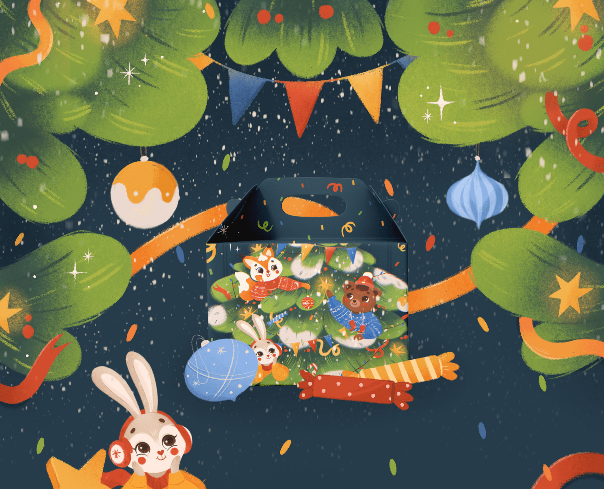 SWEETS PACKAGING. CHILDREN ILLUSTRATION. — Изображение №1 — Иллюстрация на Dprofile