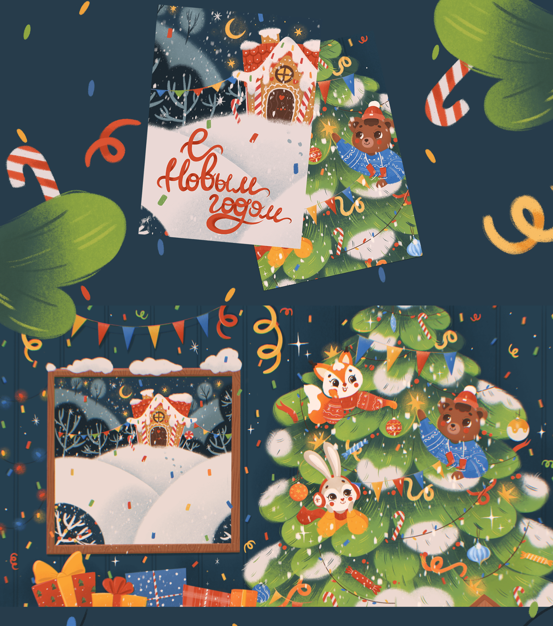 SWEETS PACKAGING. CHILDREN ILLUSTRATION. — Изображение №7 — Иллюстрация на Dprofile