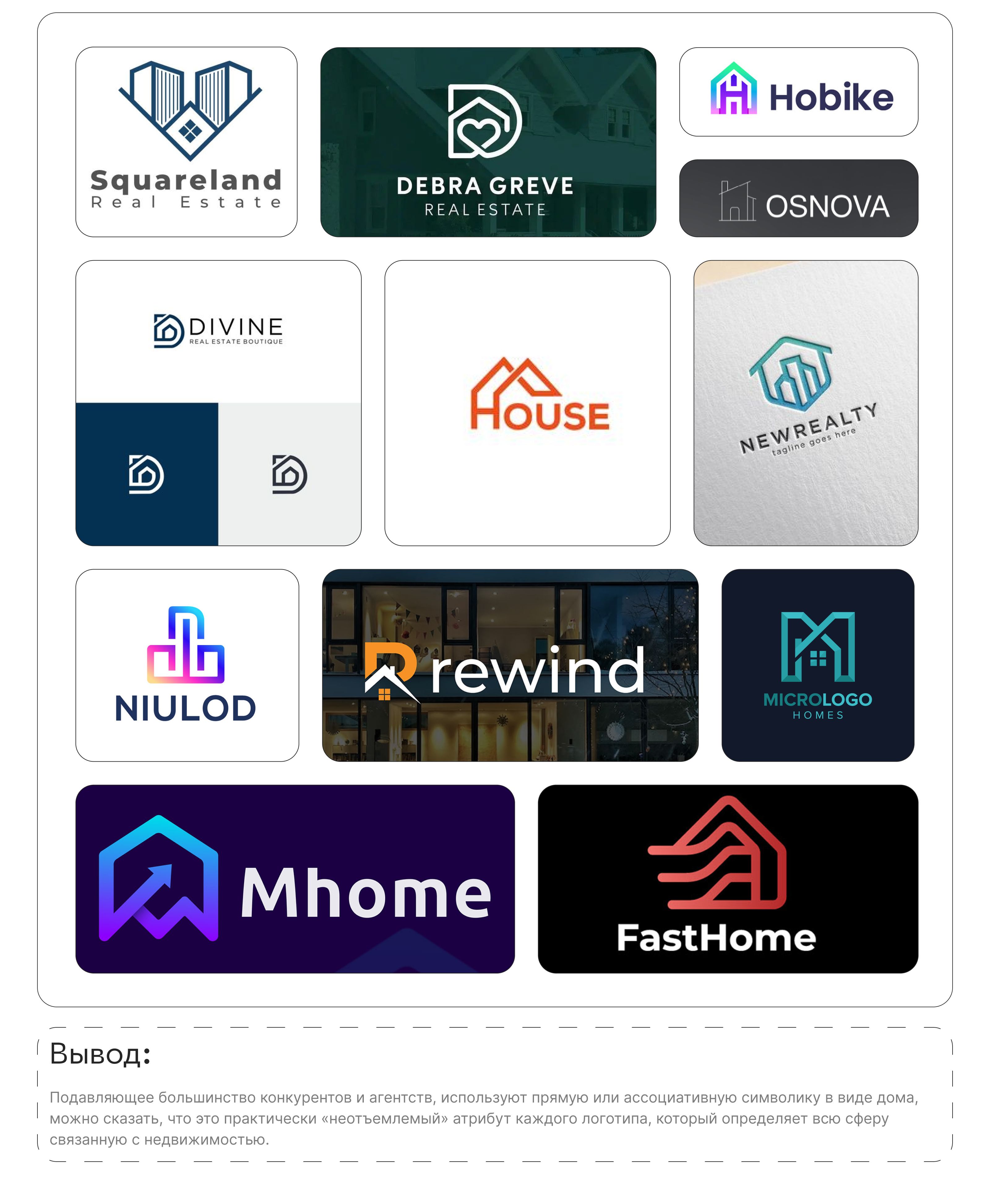 The Story of a real estate agency logo — Изображение №3 — Брендинг на Dprofile