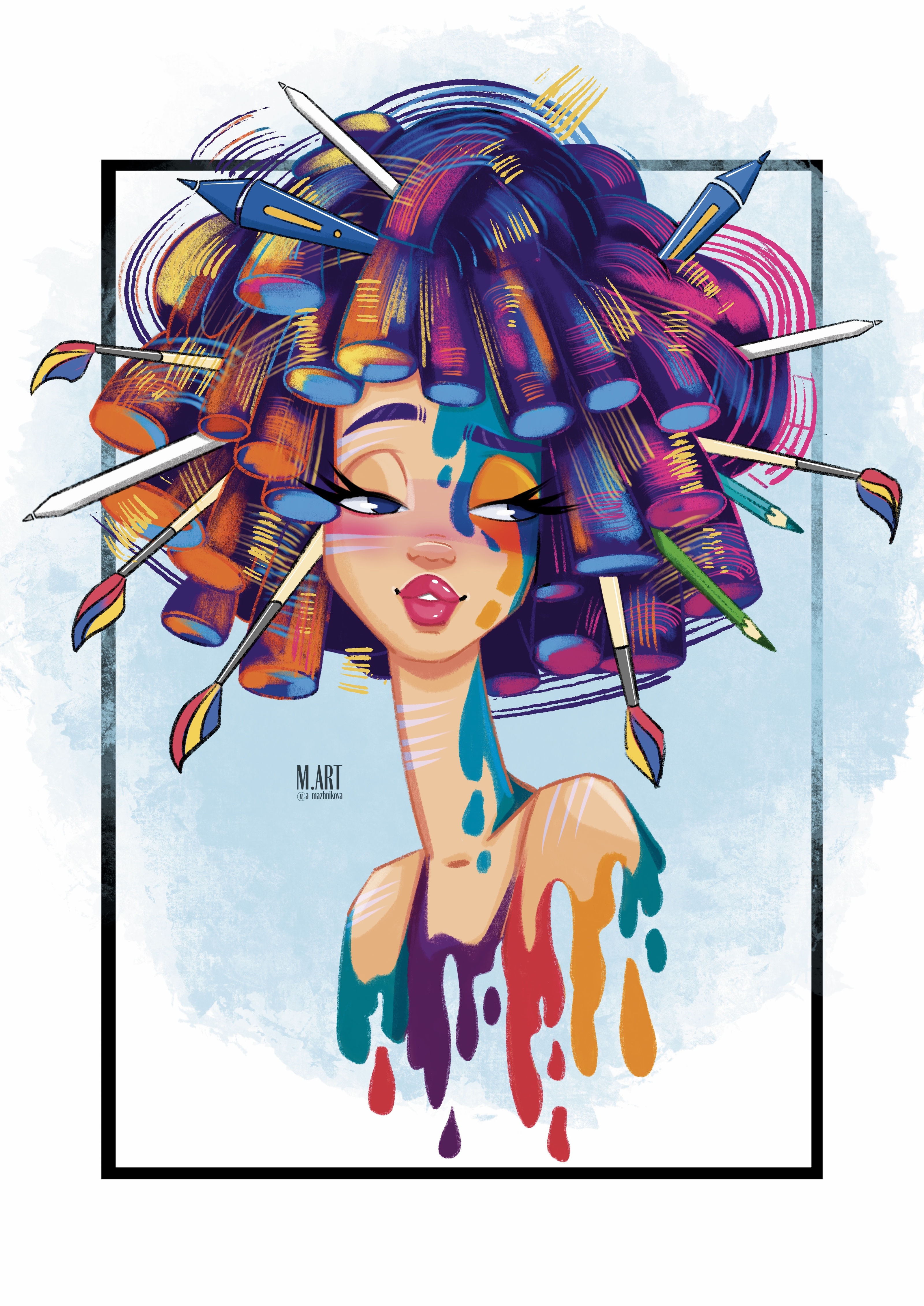 Иллюстраторский принт — Изображение №2 — Брендинг, Иллюстрация на Dprofile