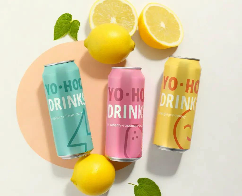 YOHOO DRINKS I Брендинг и дизайн упаковки — Брендинг на Dprofile
