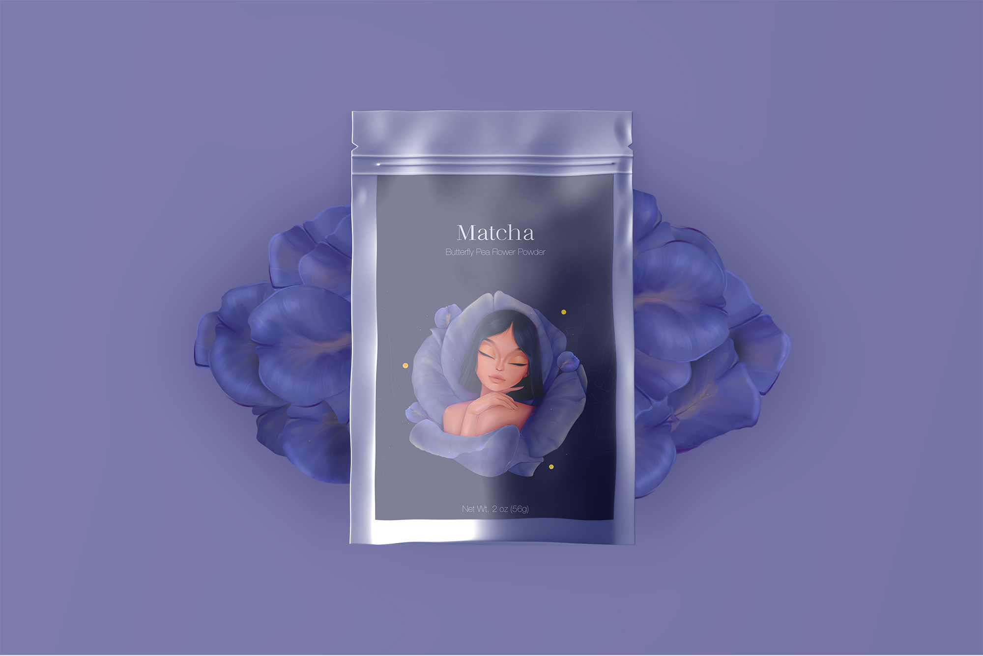 Разработка упаковки для зеленого чая Матча. — Изображение №6 — Брендинг, Иллюстрация на Dprofile