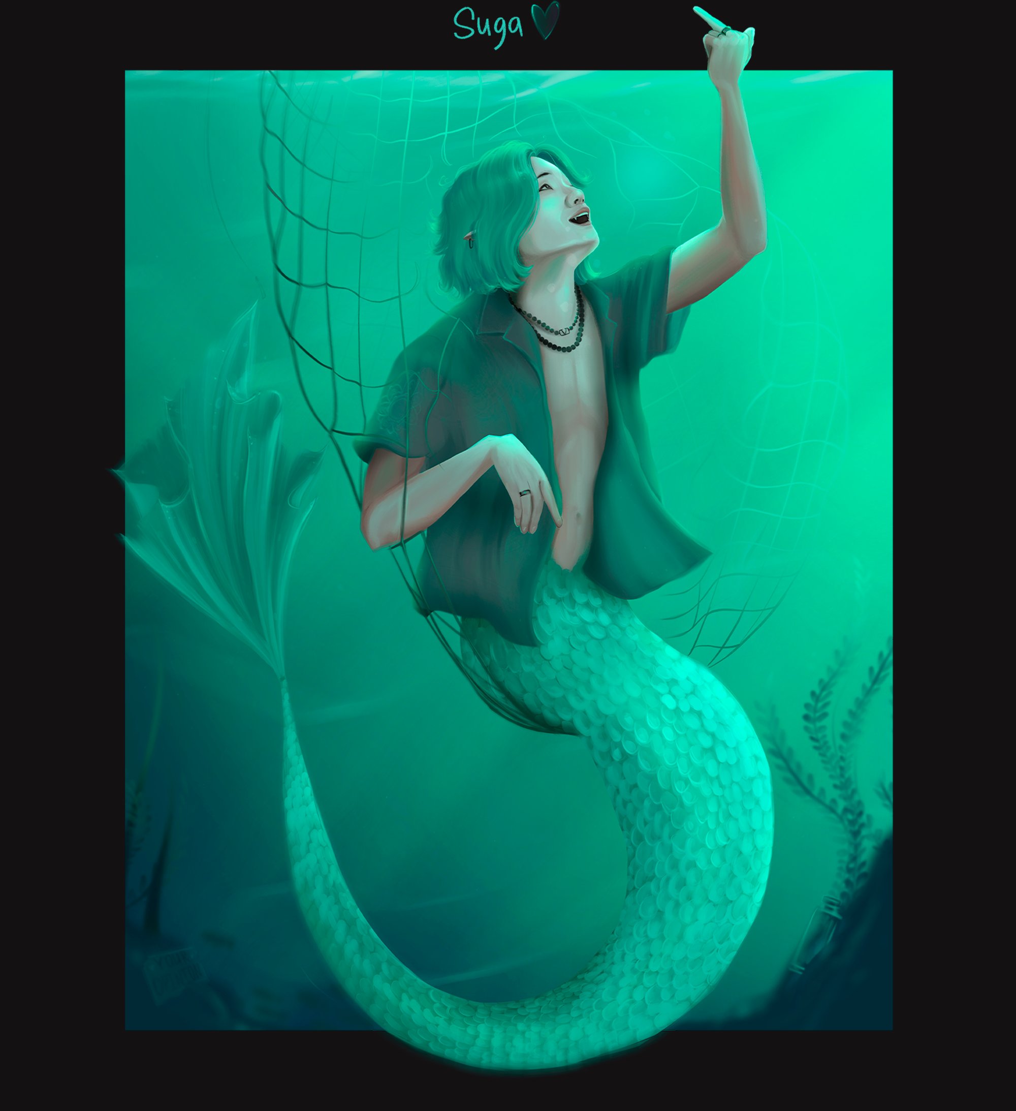 MERMAY & FANART BTS — Изображение №5 — Иллюстрация на Dprofile