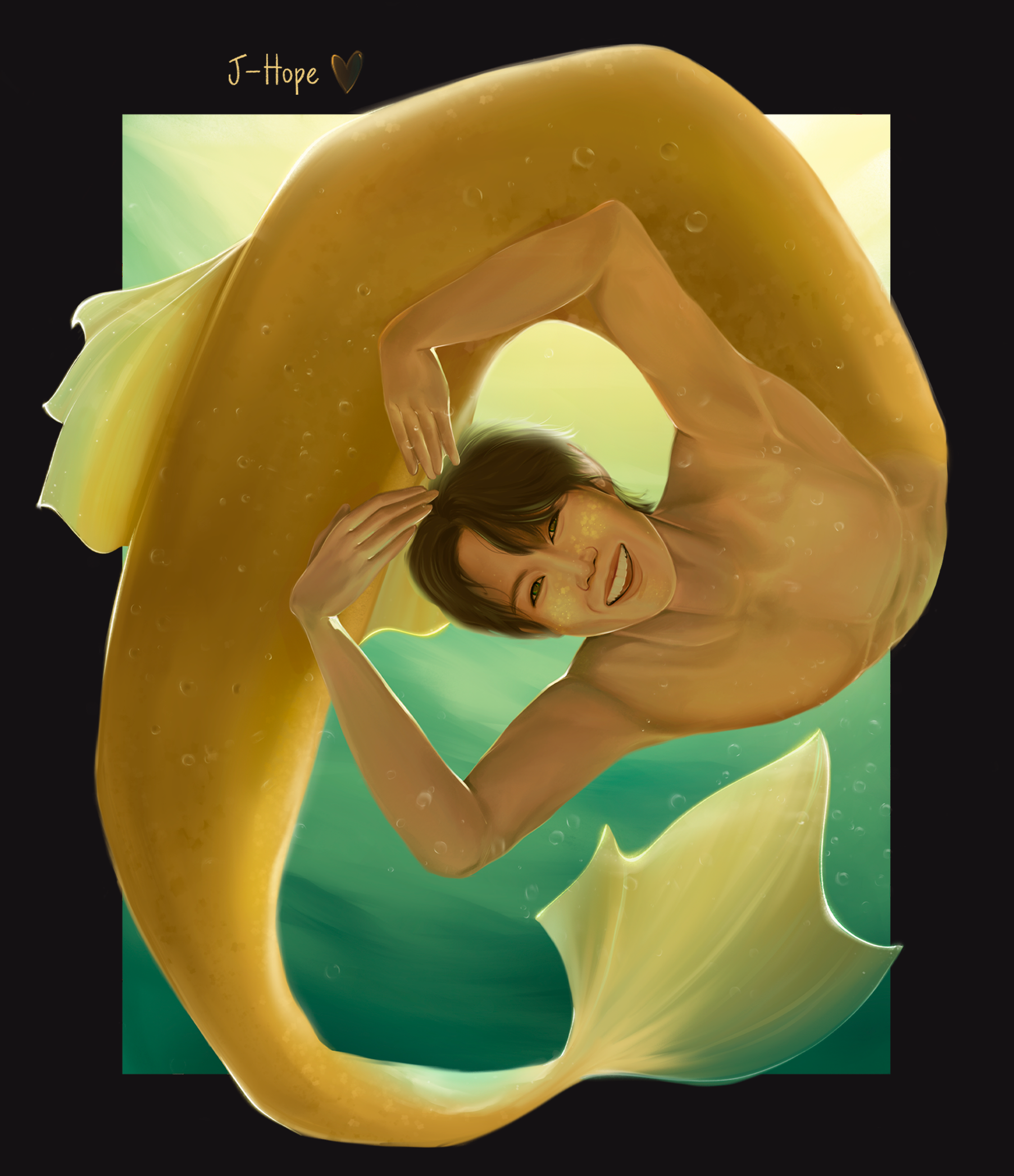 MERMAY & FANART BTS — Изображение №2 — Иллюстрация на Dprofile