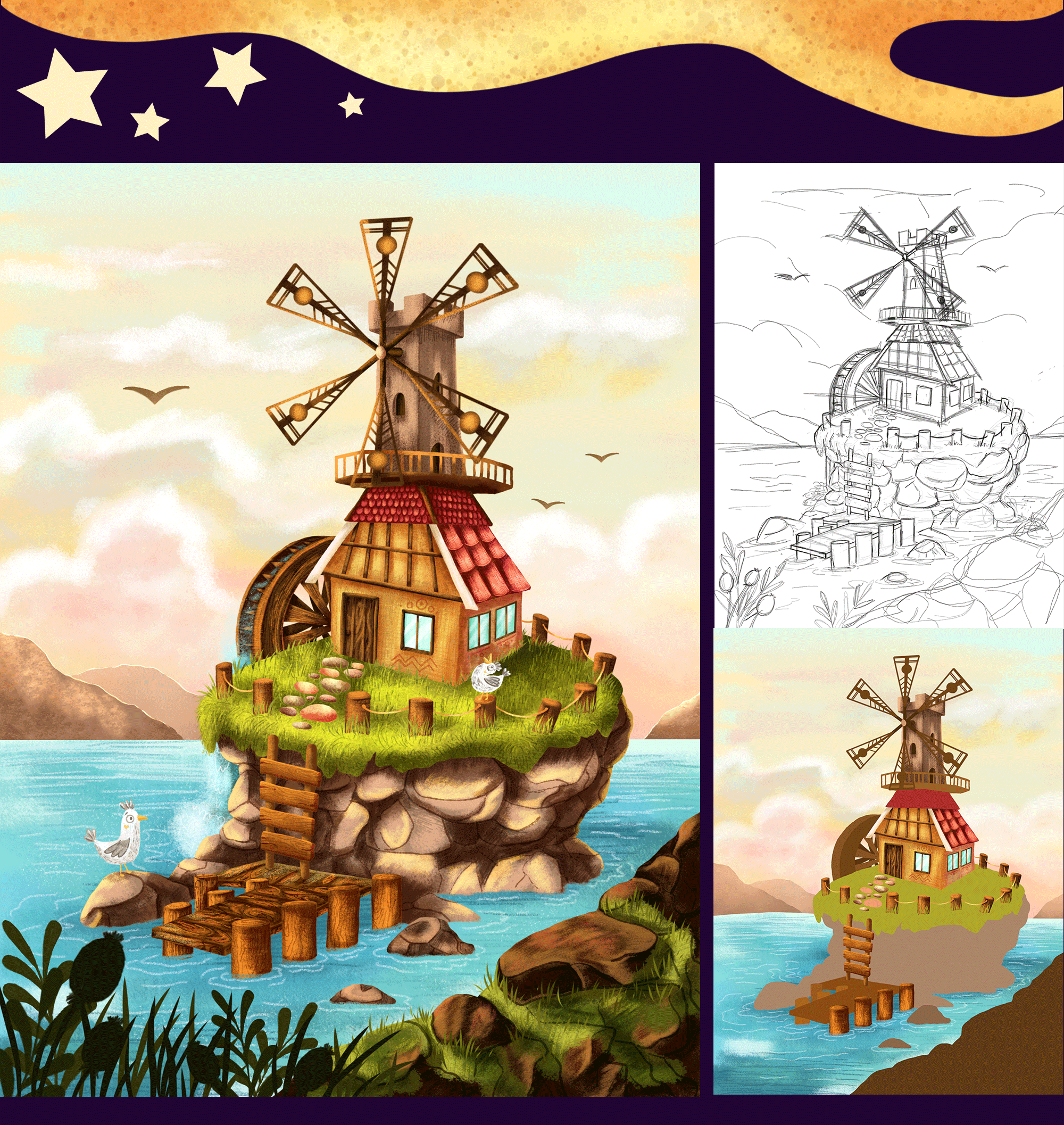 Fairytale Puzzles for children — Изображение №9 — Иллюстрация на Dprofile
