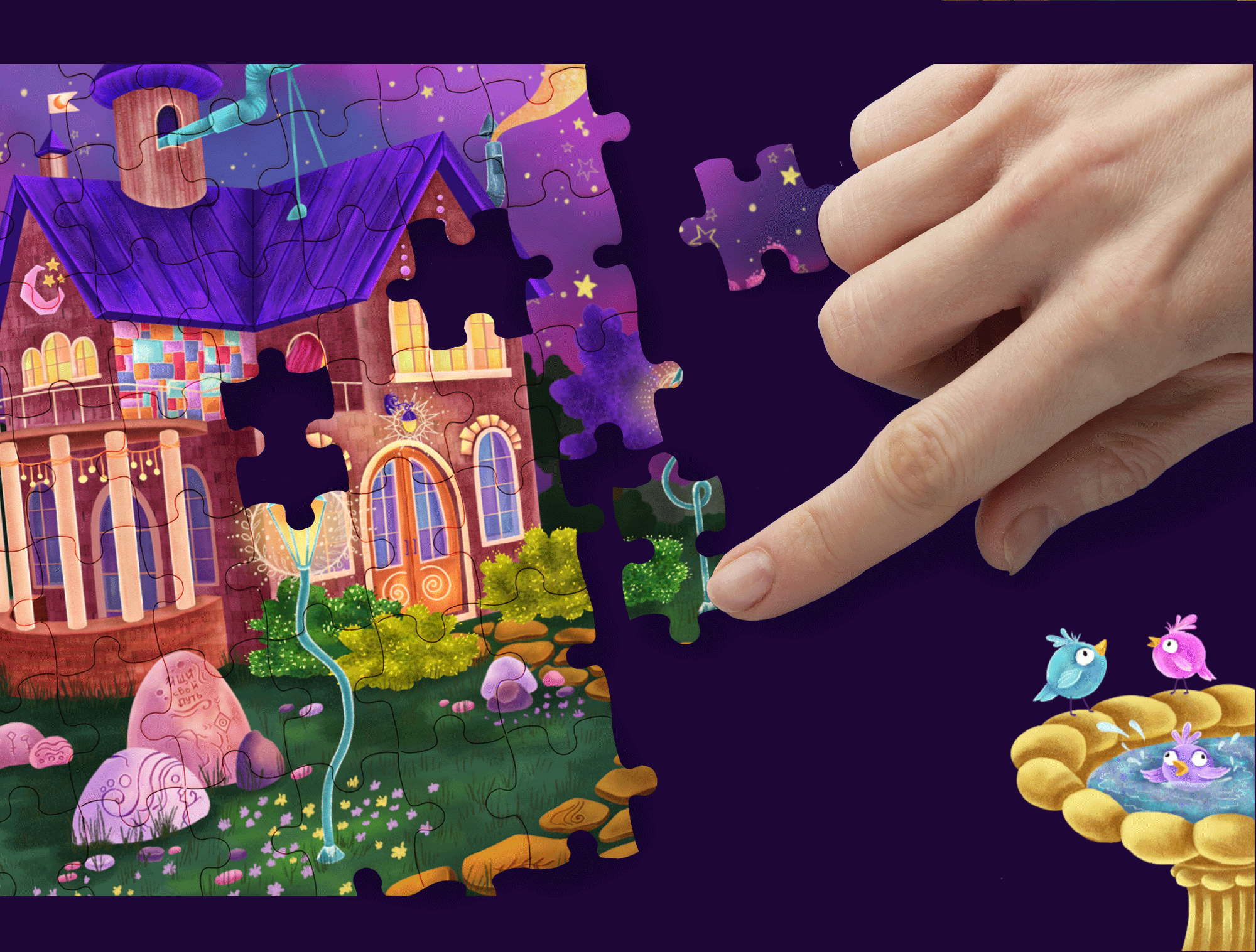 Fairytale Puzzles for children — Изображение №16 — Иллюстрация на Dprofile