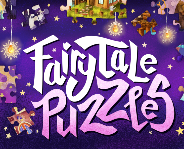 Fairytale Puzzles for children — Иллюстрация на Dprofile