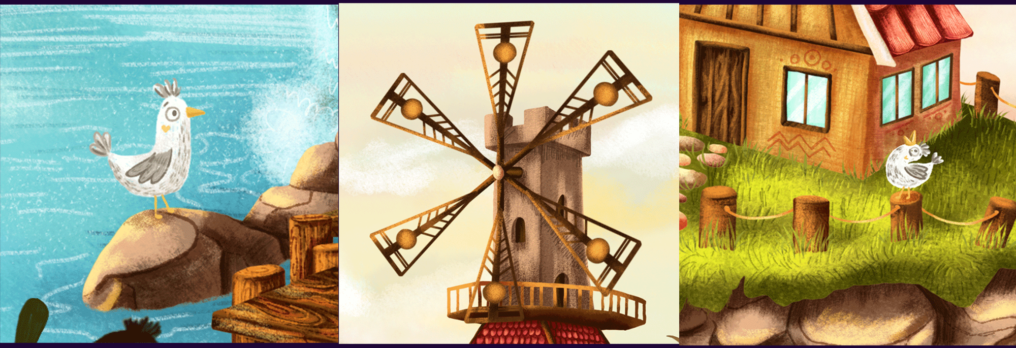 Fairytale Puzzles for children — Изображение №7 — Иллюстрация на Dprofile
