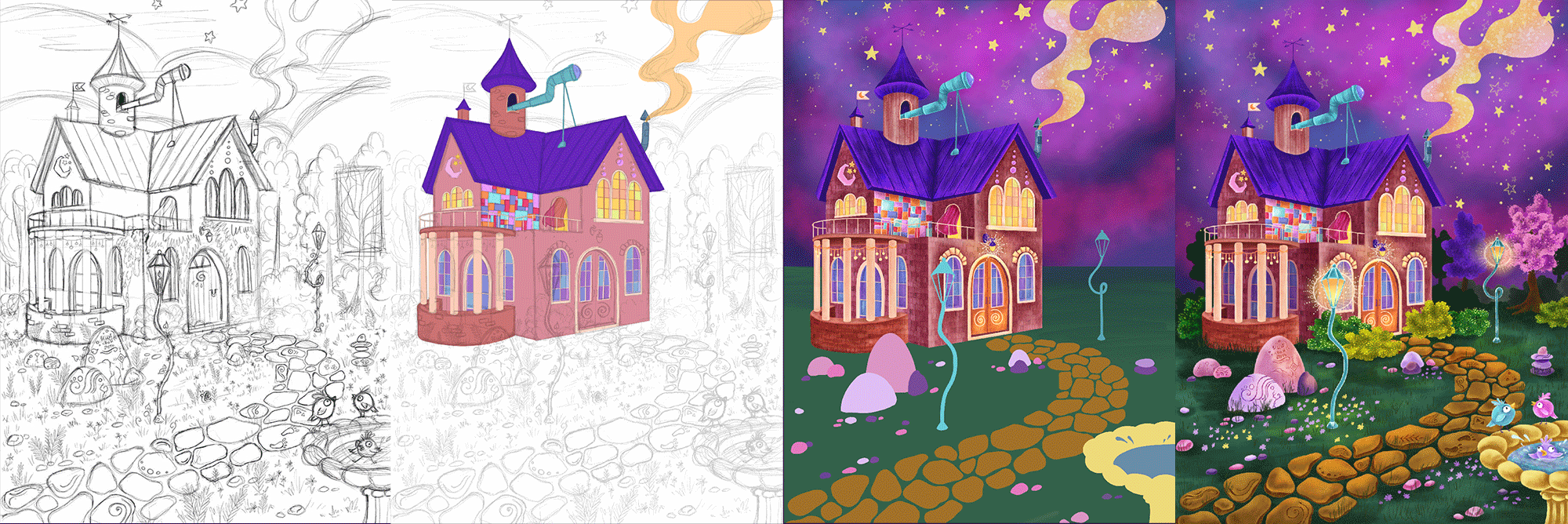 Fairytale Puzzles for children — Изображение №15 — Иллюстрация на Dprofile