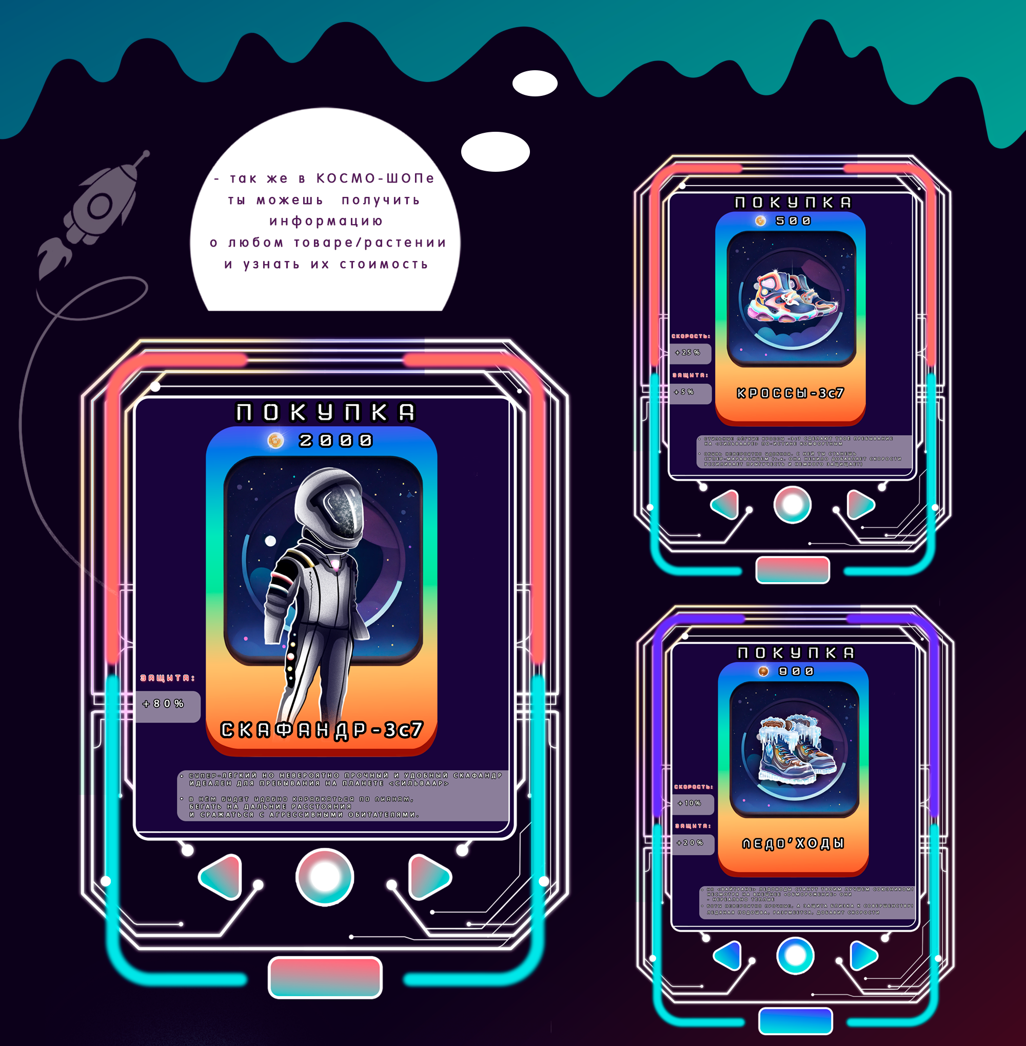 Косми — Изображение №7 — Брендинг, Иллюстрация на Dprofile