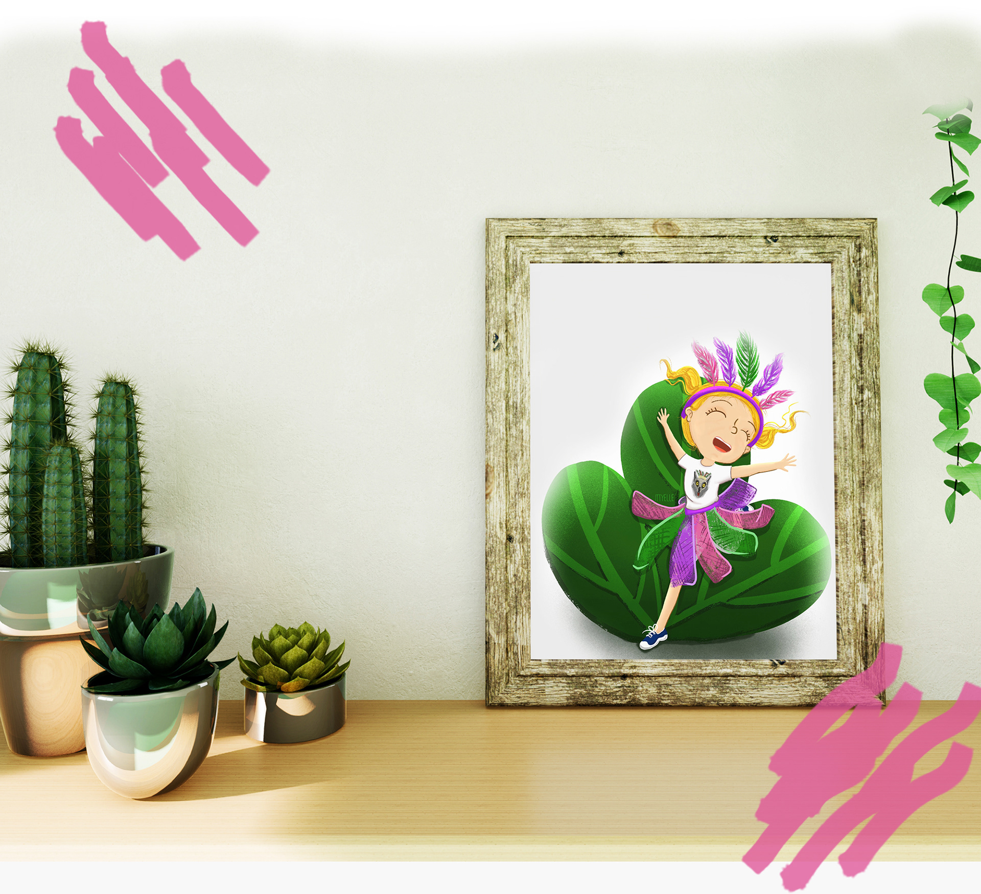 Children's illustration. "I'm a King Julien" — Изображение №4 — Иллюстрация на Dprofile