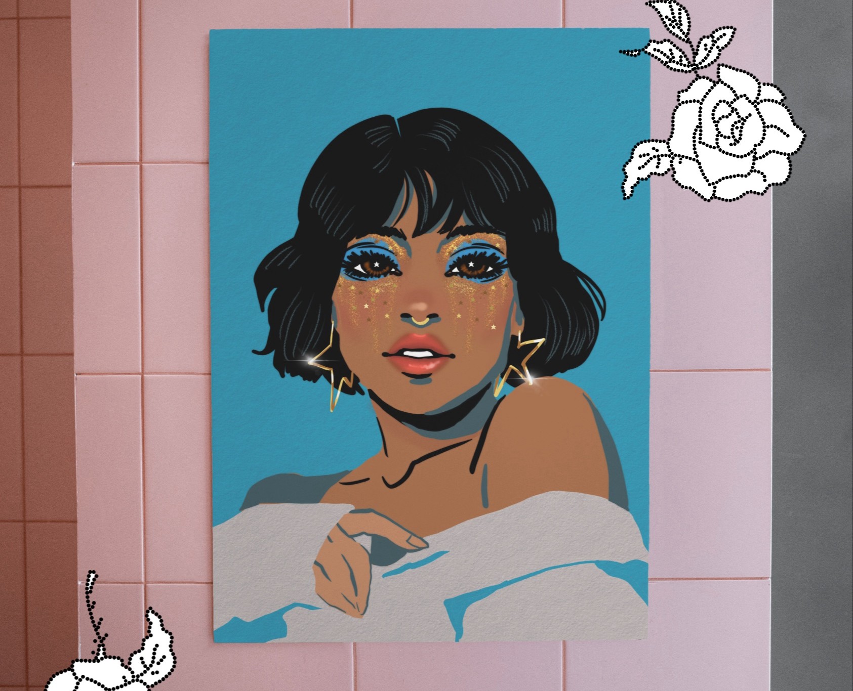 Fashion Illustration | Portrait | Editorial — Брендинг, Иллюстрация на Dprofile