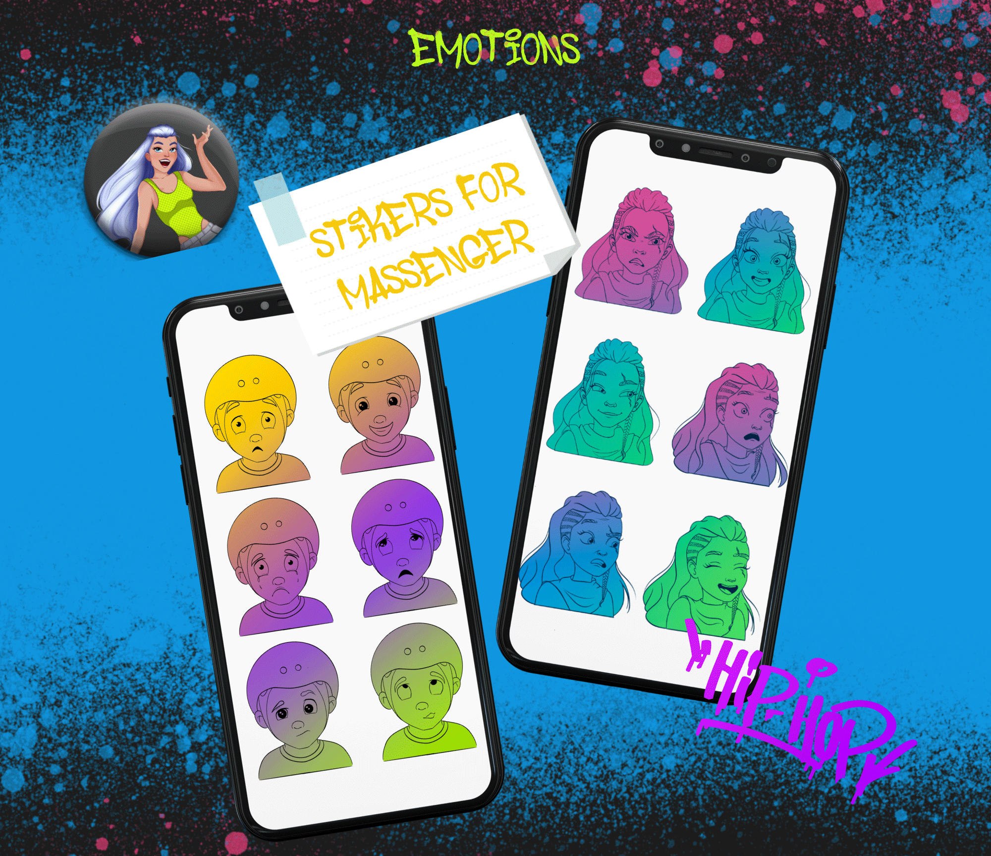 Skatepark mascot — Изображение №7 — Иллюстрация, Анимация на Dprofile
