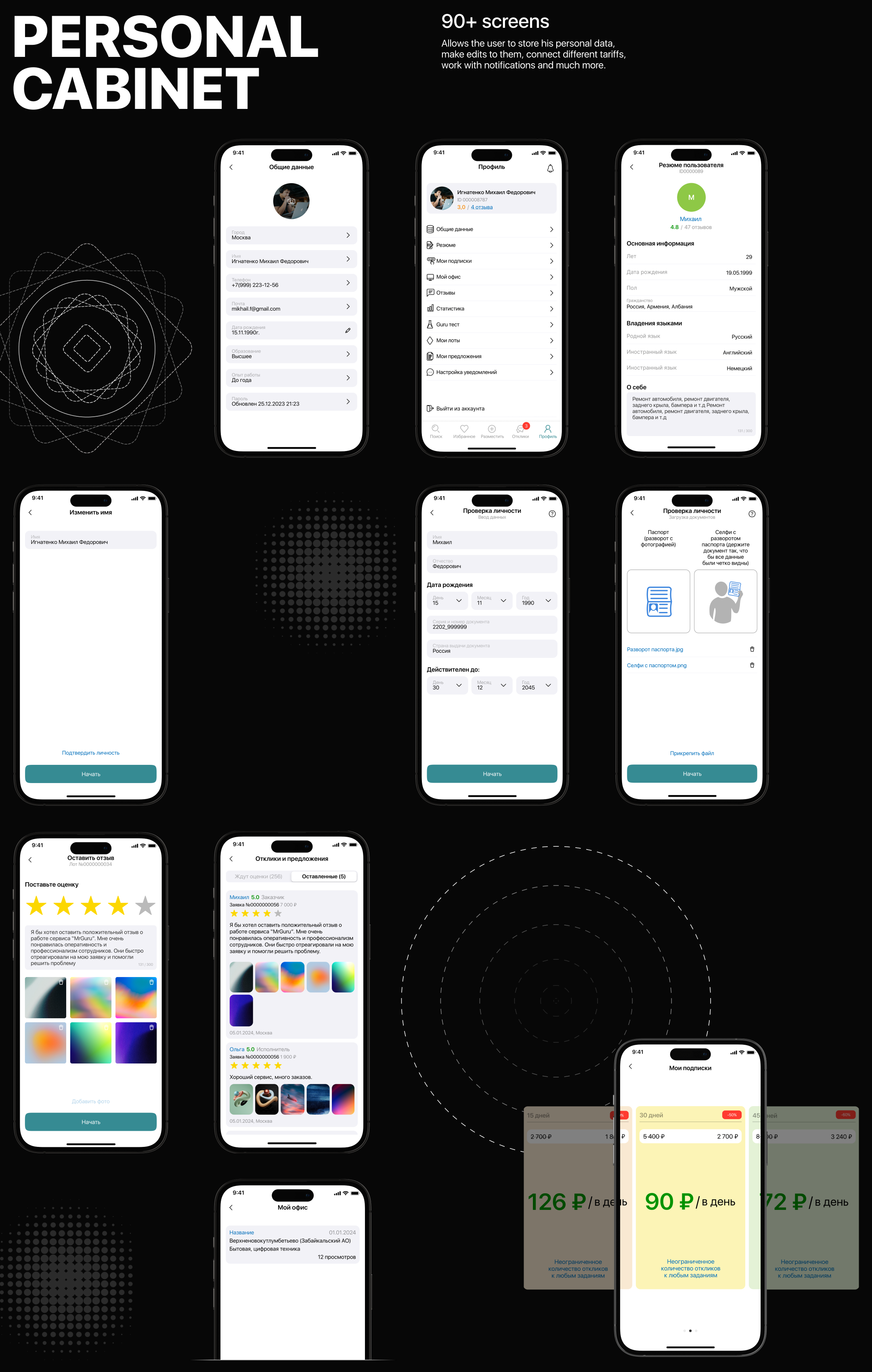 MrGuru | Mobile APP | E-commerce — Изображение №9 — Интерфейсы, Брендинг на Dprofile
