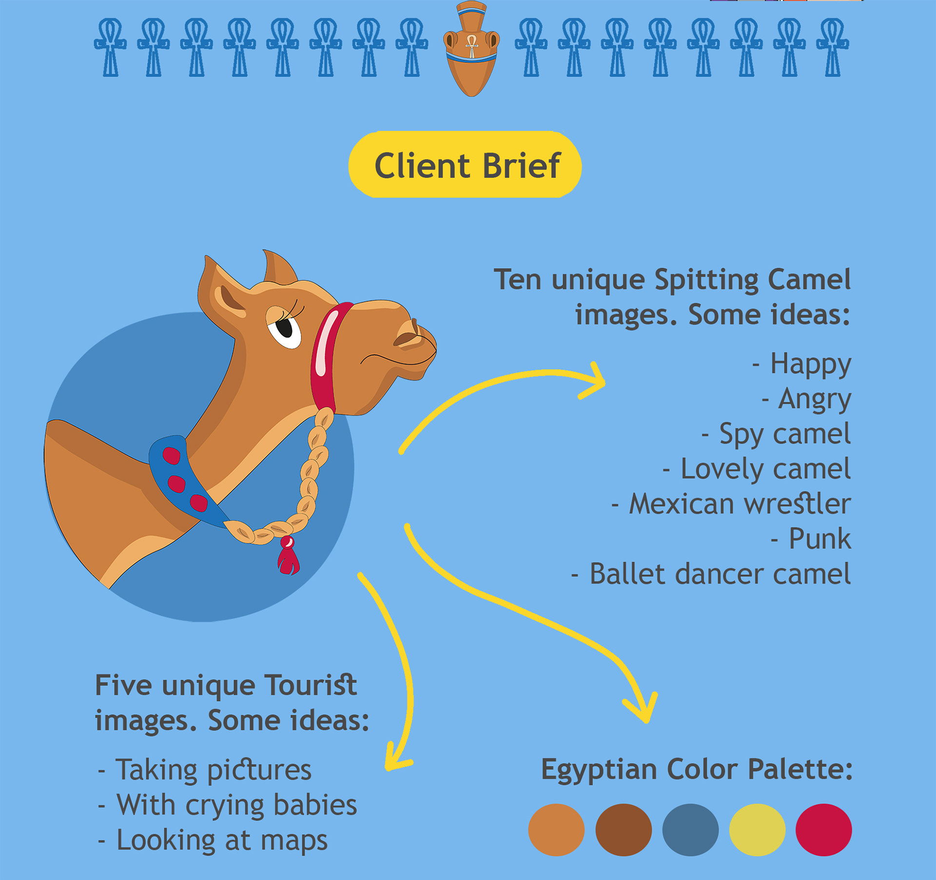 Children Card Game "Spitting Camels" — Изображение №3 — Иллюстрация, Графика на Dprofile