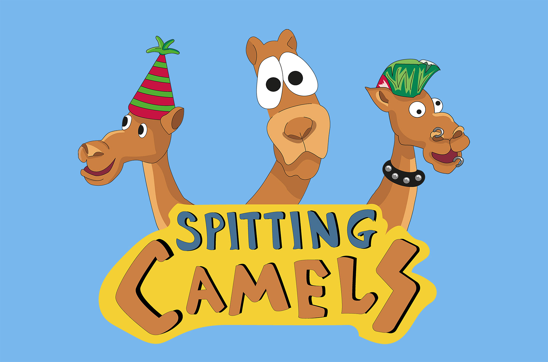 Children Card Game "Spitting Camels" — Изображение №1 — Иллюстрация, Графика на Dprofile