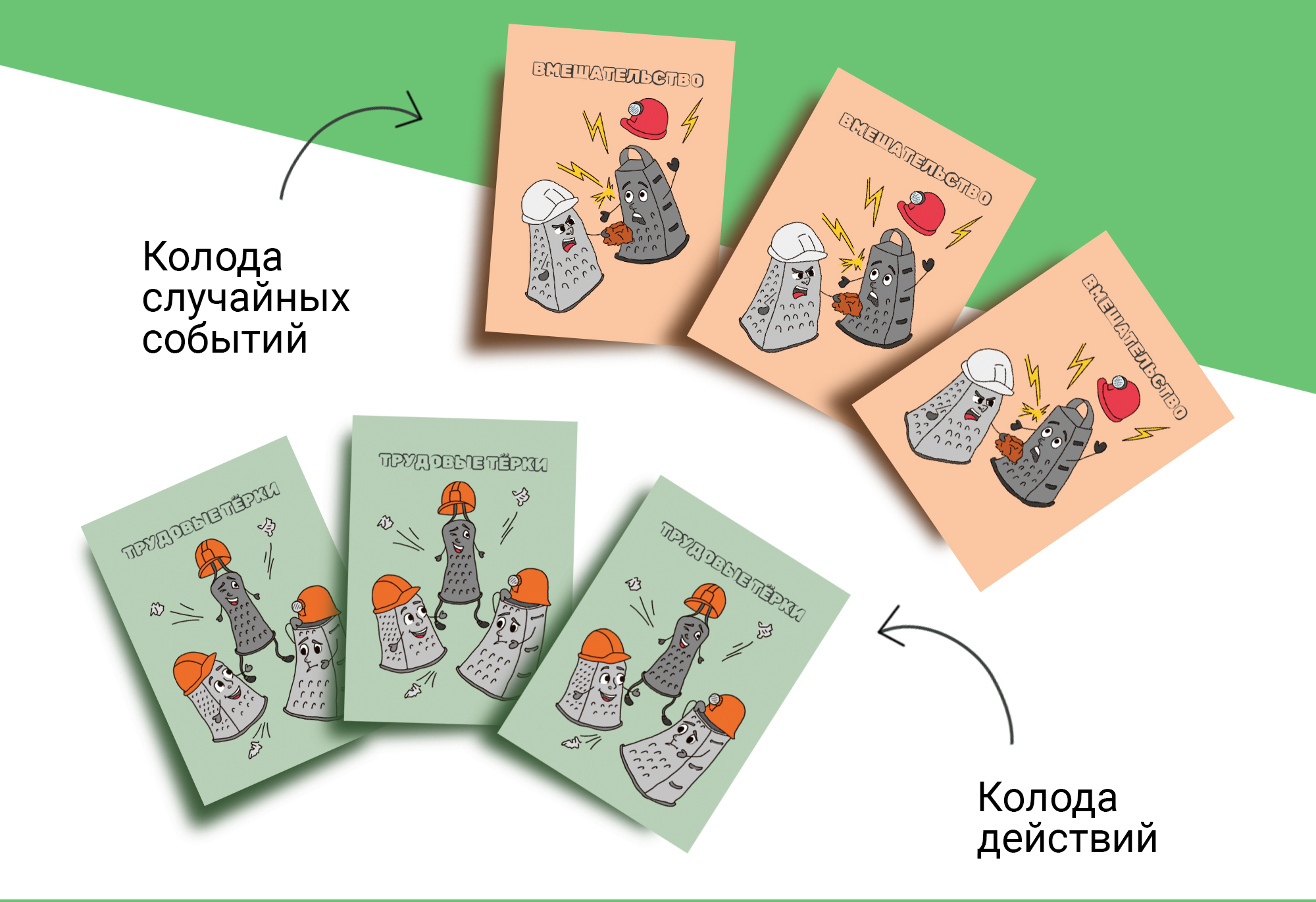 Вирус Солидарности Карточная настольная игра — Изображение №5 — Иллюстрация, Графика на Dprofile
