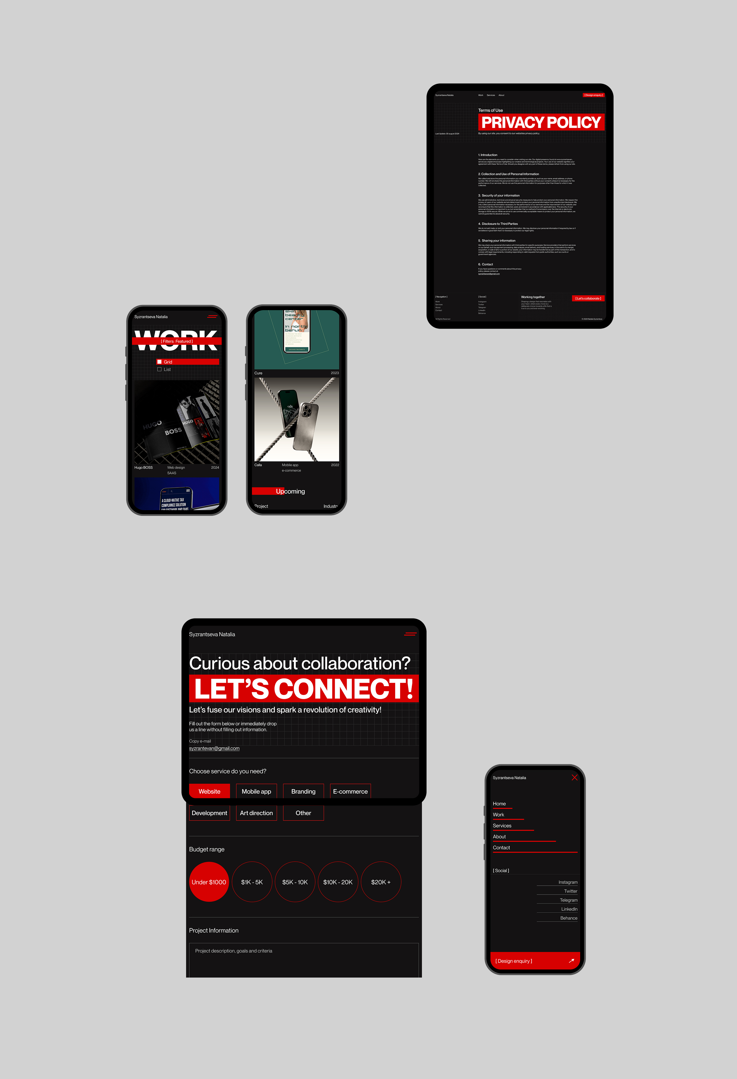 Personal porfolio — Изображение №12 — Интерфейсы, Анимация на Dprofile