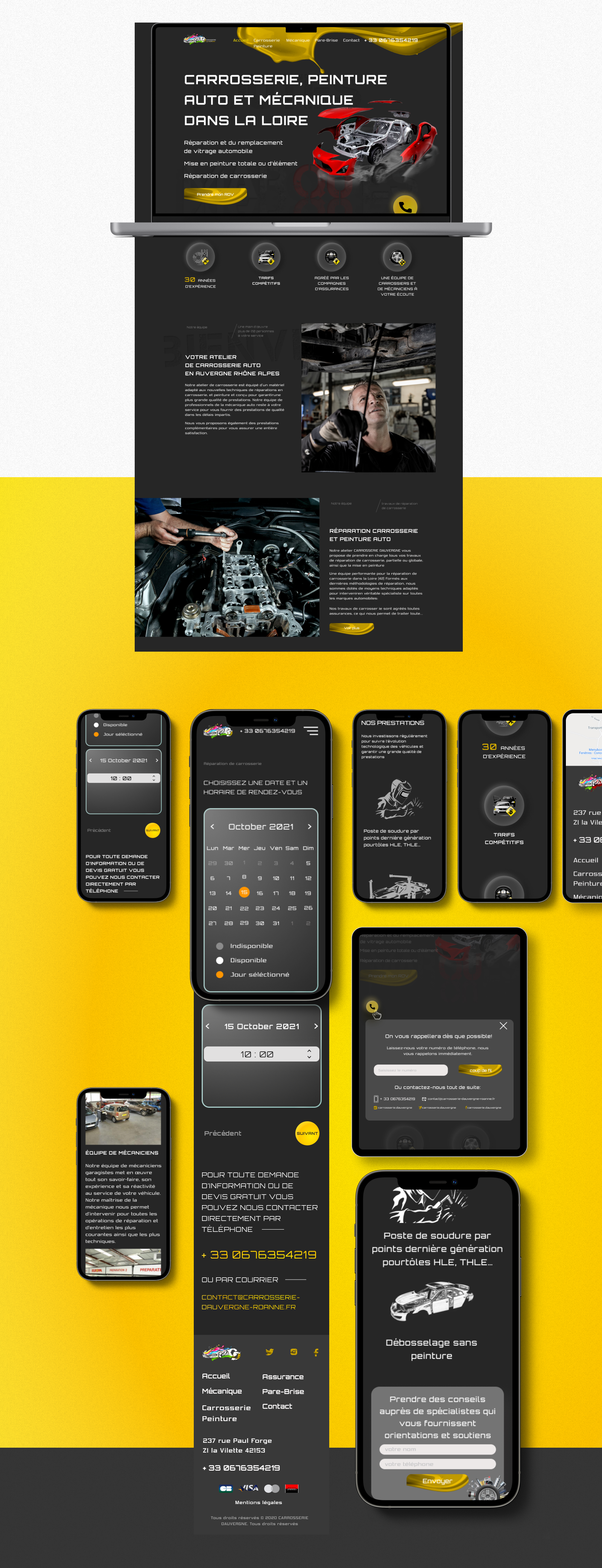 Carrosserie Dauvergne — Изображение №3 — Интерфейсы на Dprofile