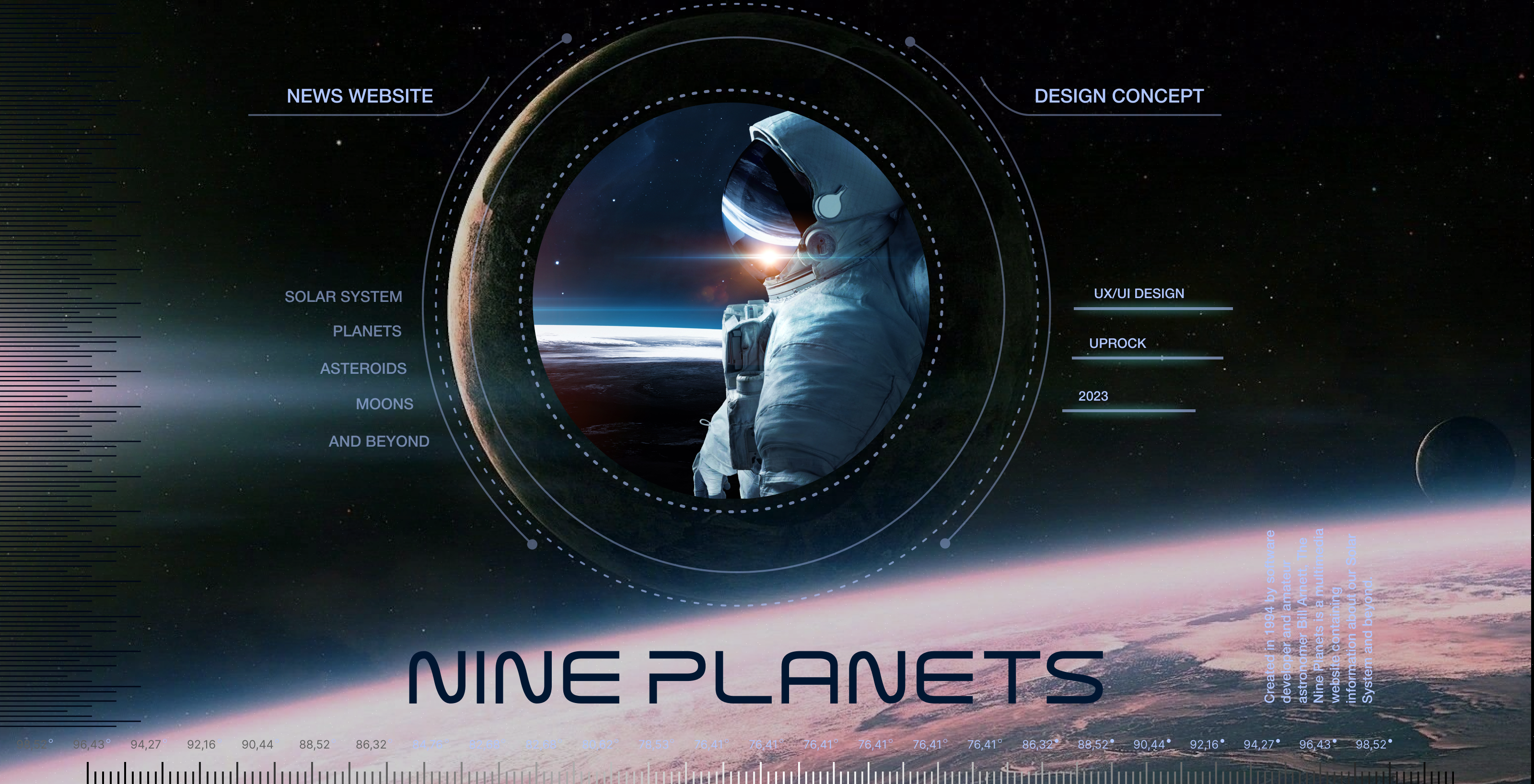 Nine Planets, Space and Astronomy Website — Изображение №1 — Интерфейсы на Dprofile