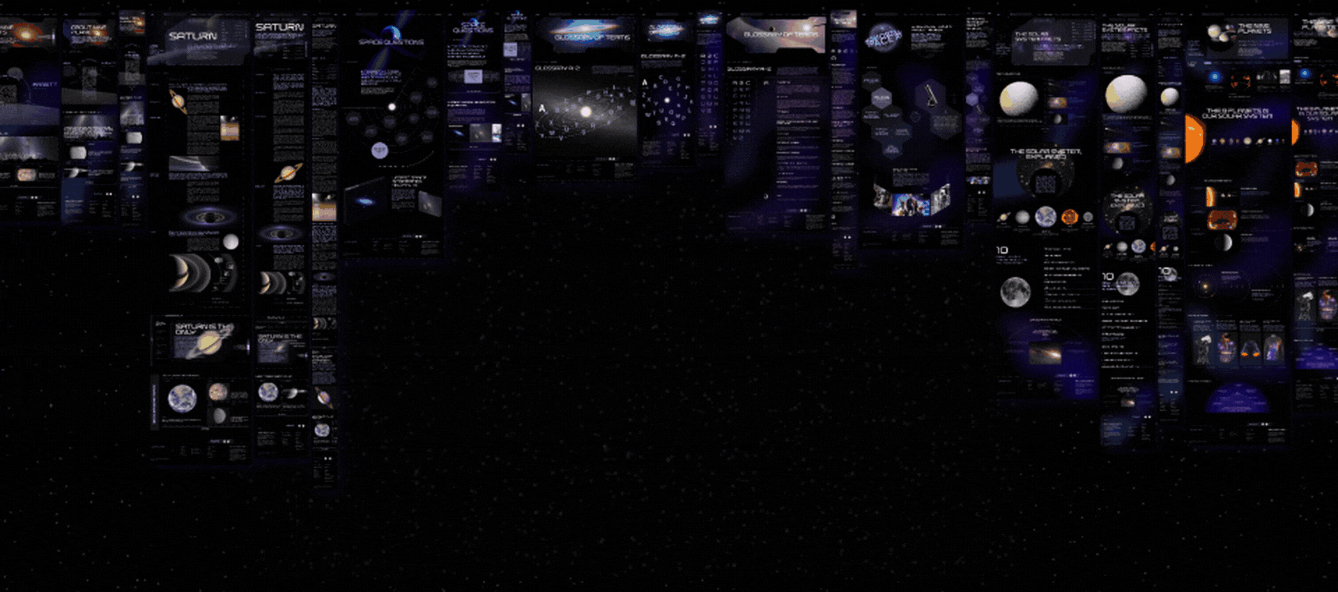 Nine Planets, Space and Astronomy Website — Изображение №14 — Интерфейсы на Dprofile