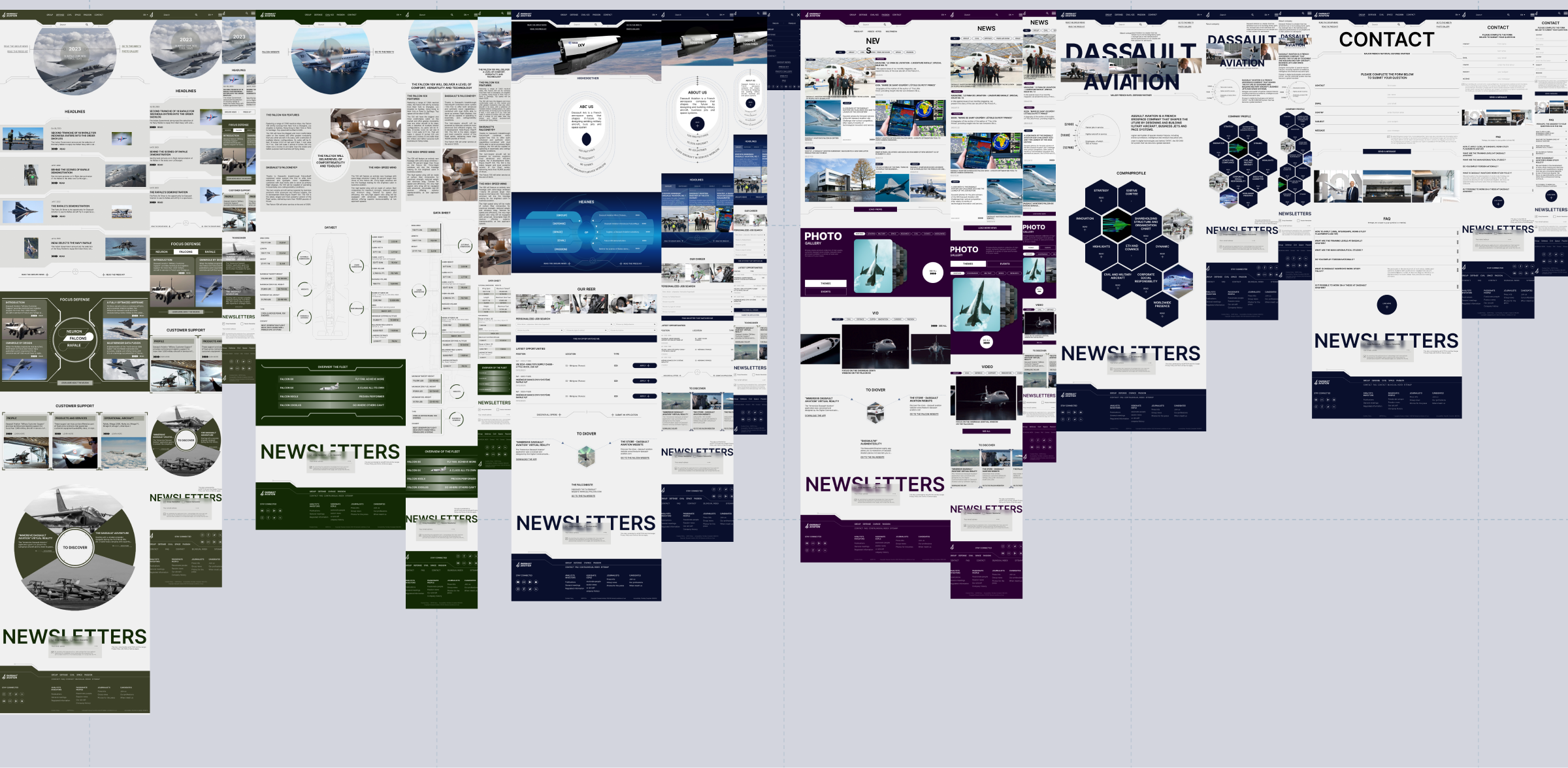 Dassault aviation redesign-concept — Изображение №14 — Интерфейсы на Dprofile