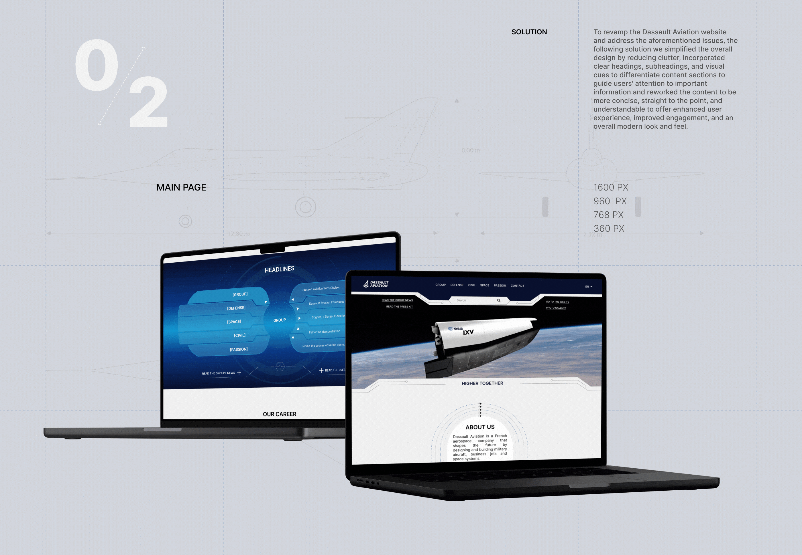 Dassault aviation redesign-concept — Изображение №3 — Интерфейсы на Dprofile
