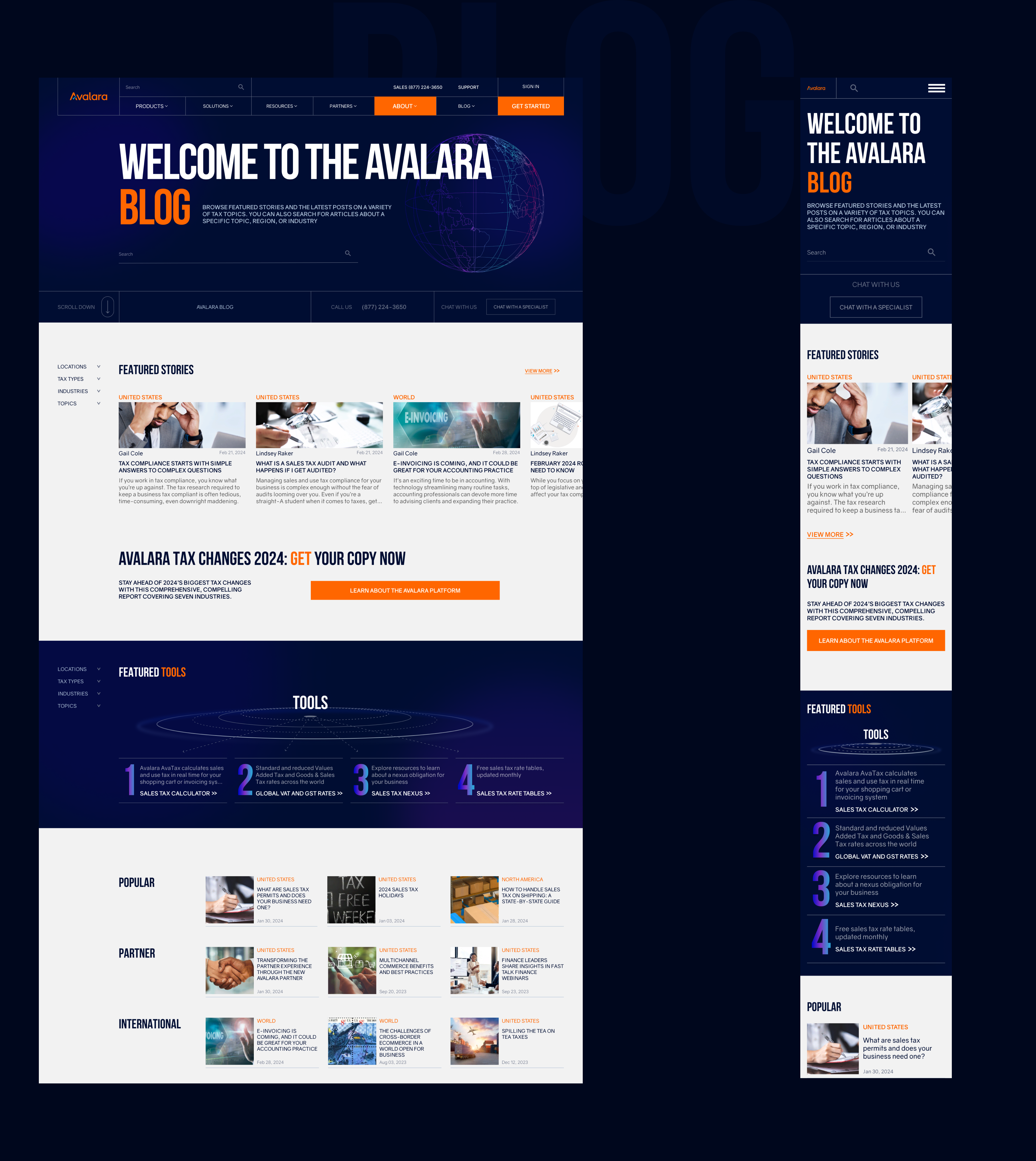 Avalara - financial software solutions (saas) — Изображение №17 — Интерфейсы на Dprofile