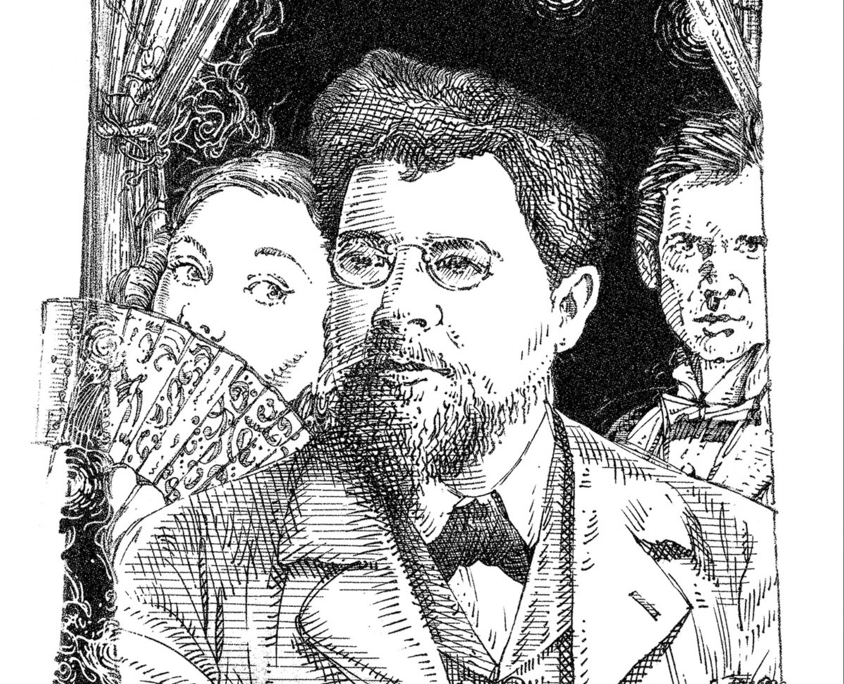 Оформление книги Г. Леру "Призрак Оперы" — Иллюстрация, Графика на Dprofile
