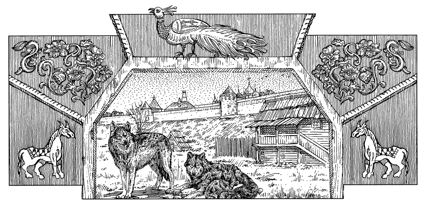 Иллюстрации для серии исторических книг. — Изображение №7 — Иллюстрация, Графика на Dprofile