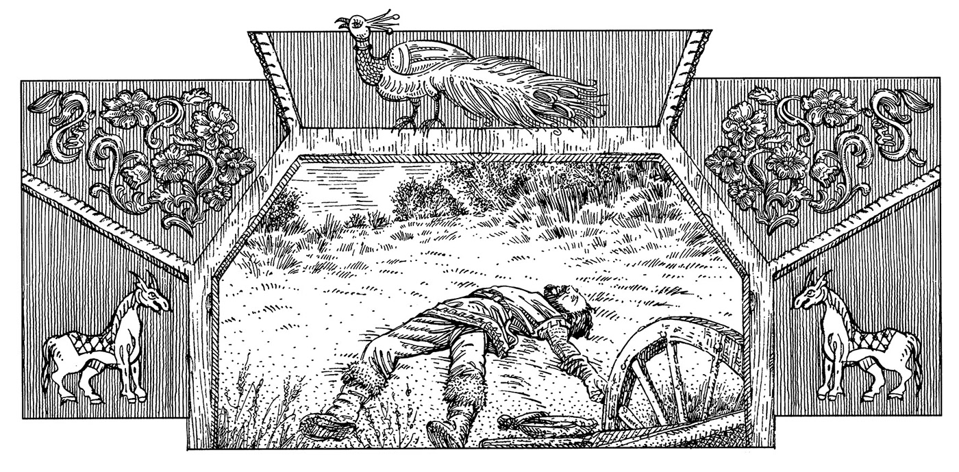 Иллюстрации для серии исторических книг. — Изображение №18 — Иллюстрация, Графика на Dprofile