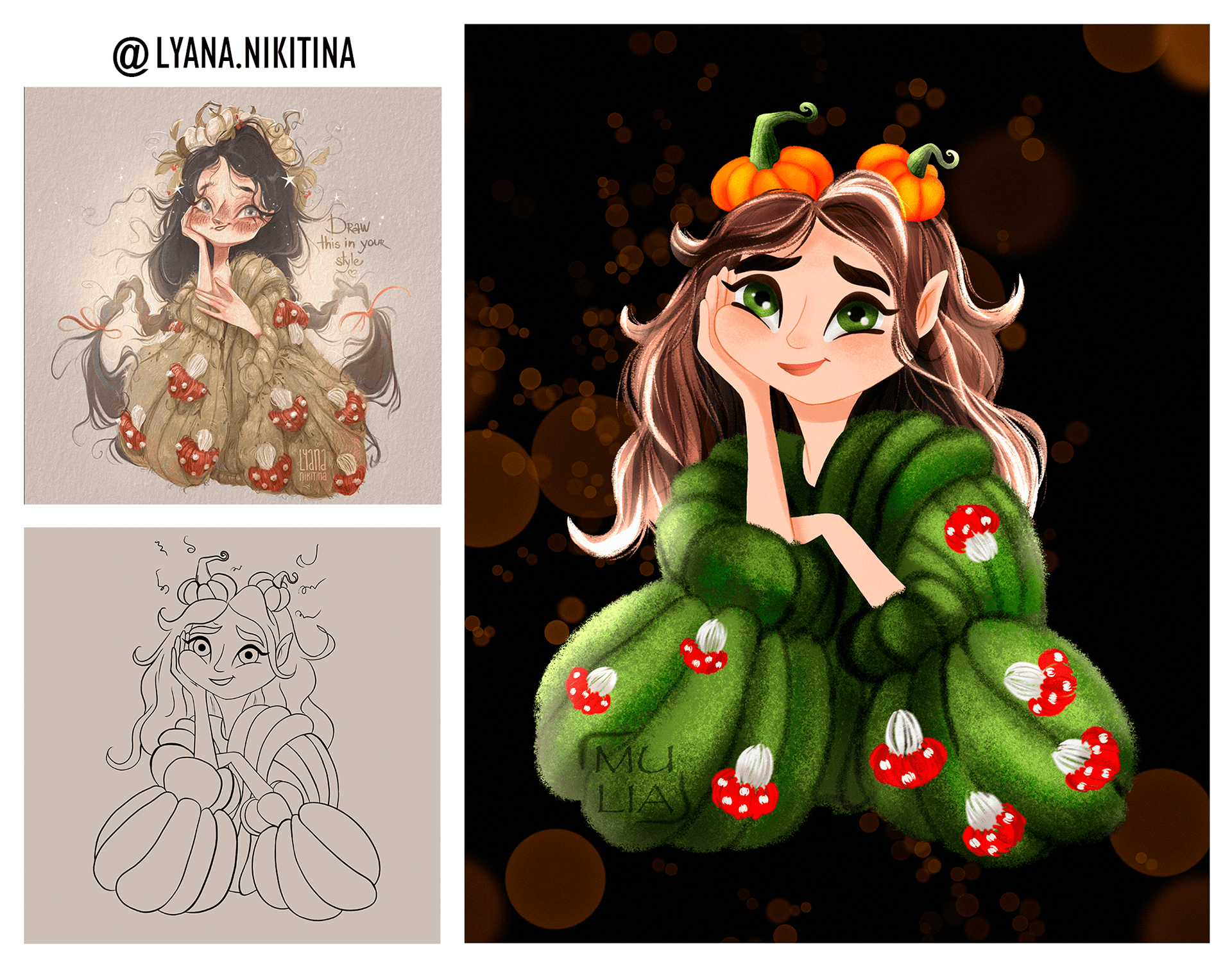 Иллюстрации для челленджа #DrawThisInYourStyle — Изображение №3 — Иллюстрация, Маркетинг на Dprofile