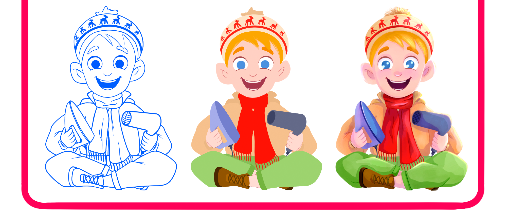 Иллюстрация для бренда Ozon — Изображение №3 — Иллюстрация на Dprofile