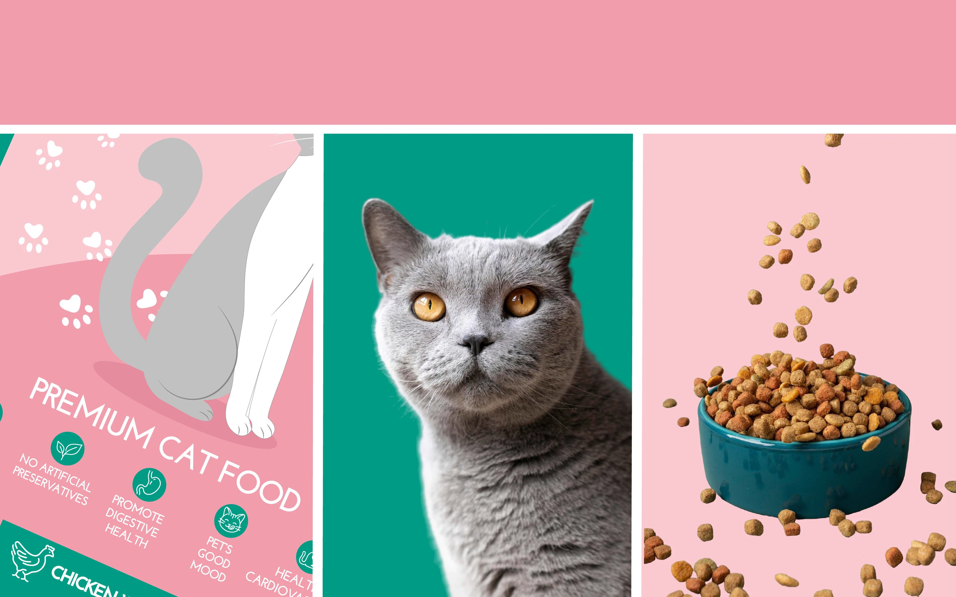 Упаковка корма для кошек — Изображение №4 — Брендинг, Иллюстрация на Dprofile
