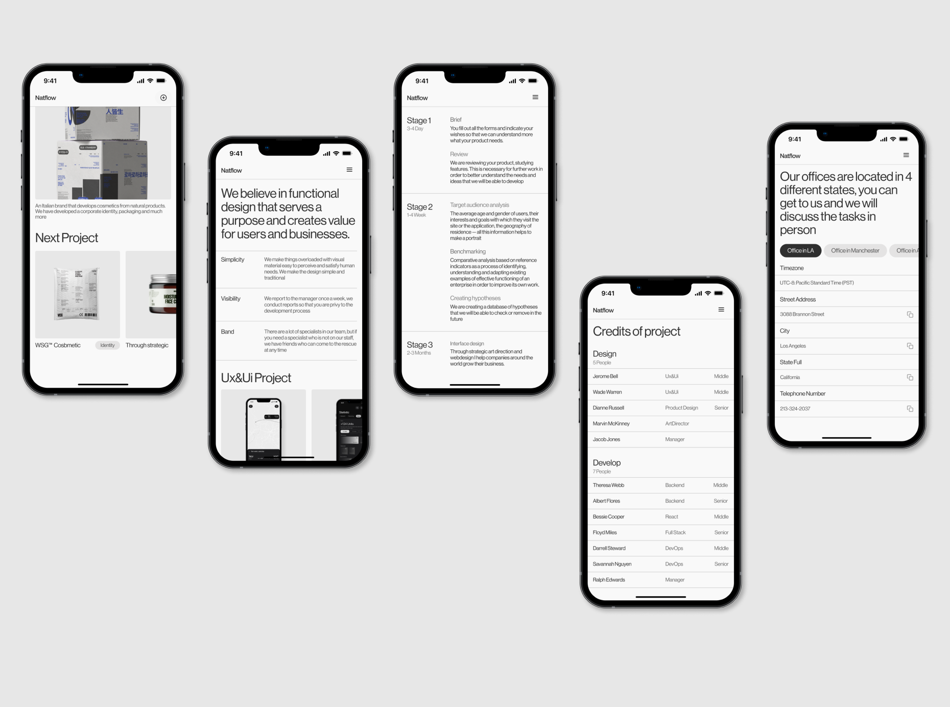 Natflow — Изображение №13 — Интерфейсы на Dprofile