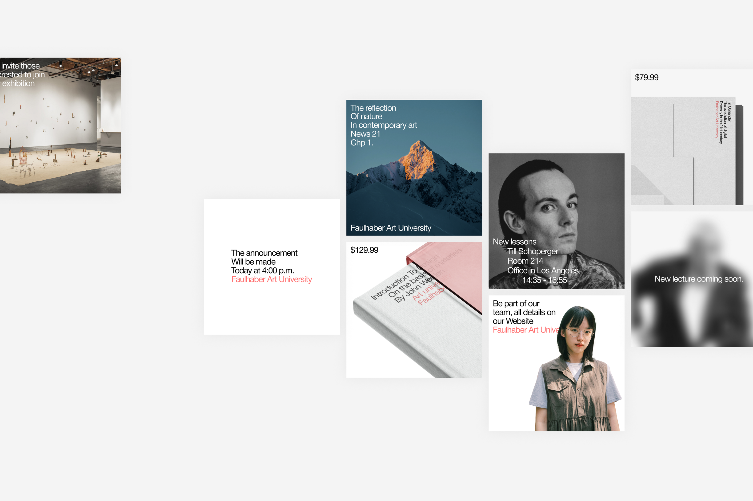 Faulhaber Art University — Изображение №11 — Интерфейсы, Брендинг на Dprofile