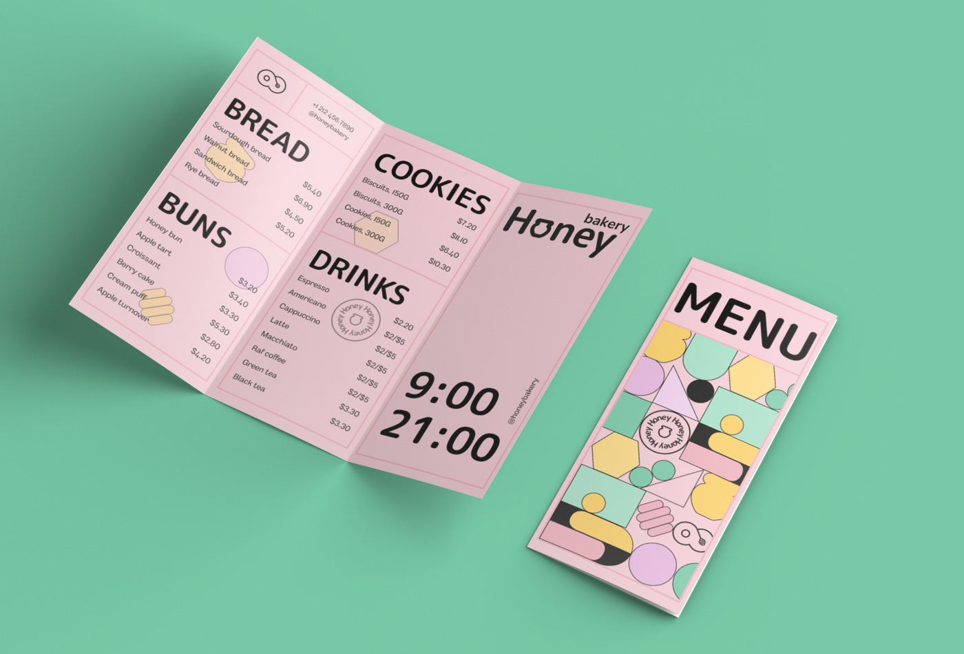 Honey Bakery — Изображение №13 — Брендинг на Dprofile