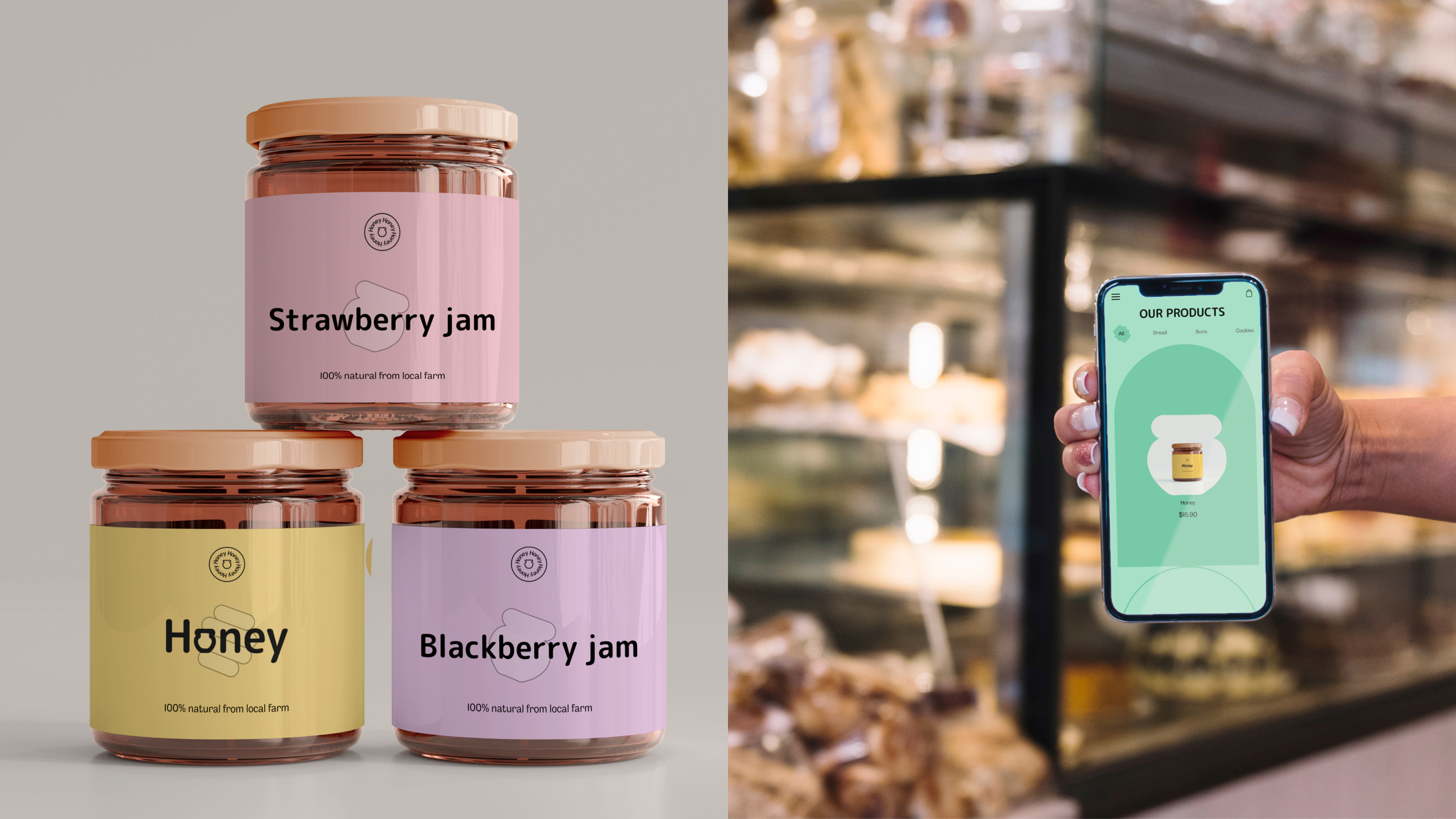 Honey Bakery — Изображение №12 — Брендинг на Dprofile